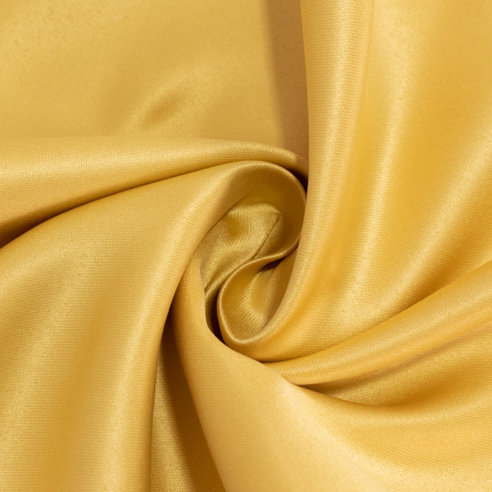 Lamour Satin 72"x72" Table Overlay Square Tablecloth Champagne - Smooth Finish Table Topper