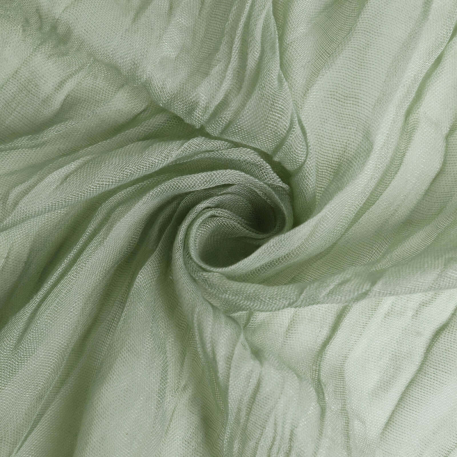 5 Pack Gauze Cheesecloth 24"x19" Napkins Sage Green Reusable Dinner Napkins
