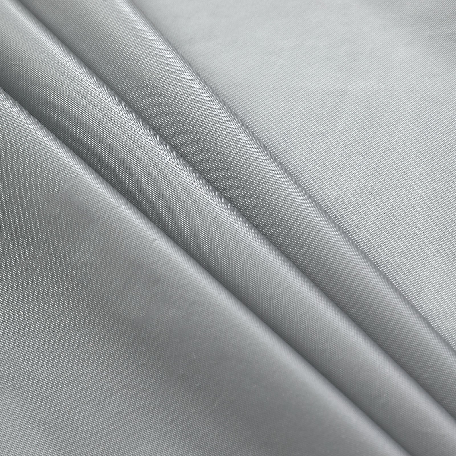 Silver Rectangle Plastic Table Cover, 54"x108" PVC Waterproof Disposable Tablecloth