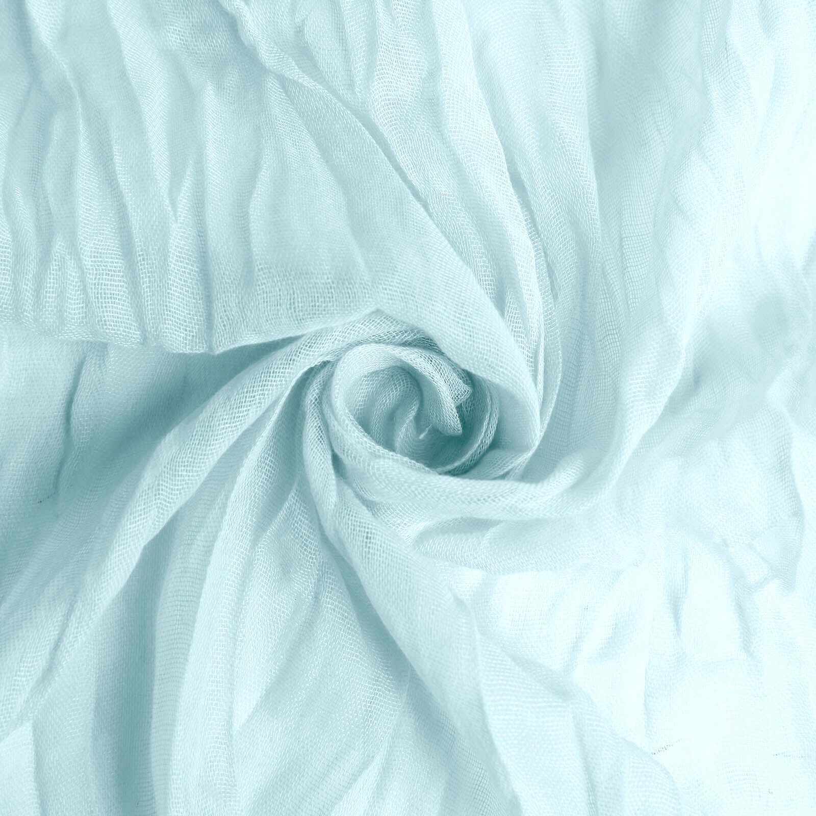 5 Pack Gauze Cheesecloth 24"x19" Napkins Light Blue Reusable Dinner Napkins