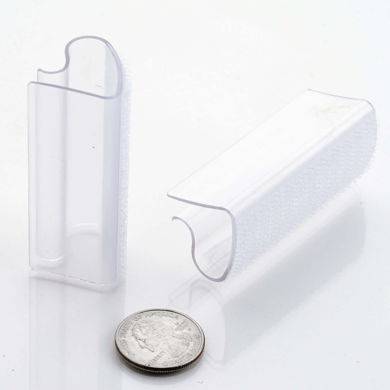 12Pcs 0.4" Adjustable Large Plastic Table Skirt Clips