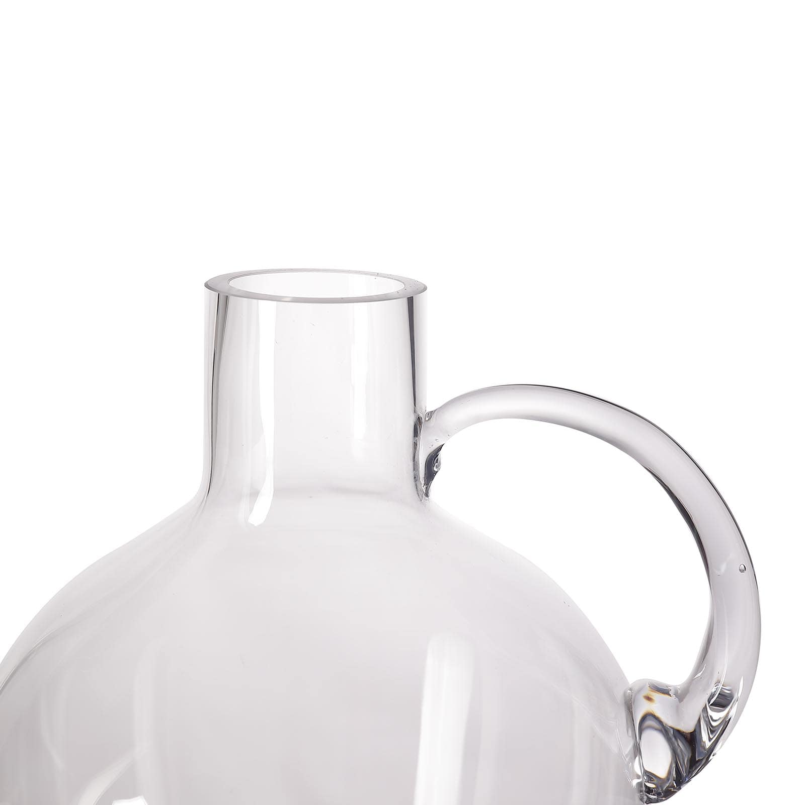 Glass Candle Holder Cloche Jar Dome Clear with Wooden Base - Stylish Centerpiece for Floral Displays 10"