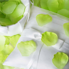 500-Pack Rose Petals Round Design Mint Silk Confetti - Decorative Scatters for Tables and Floors