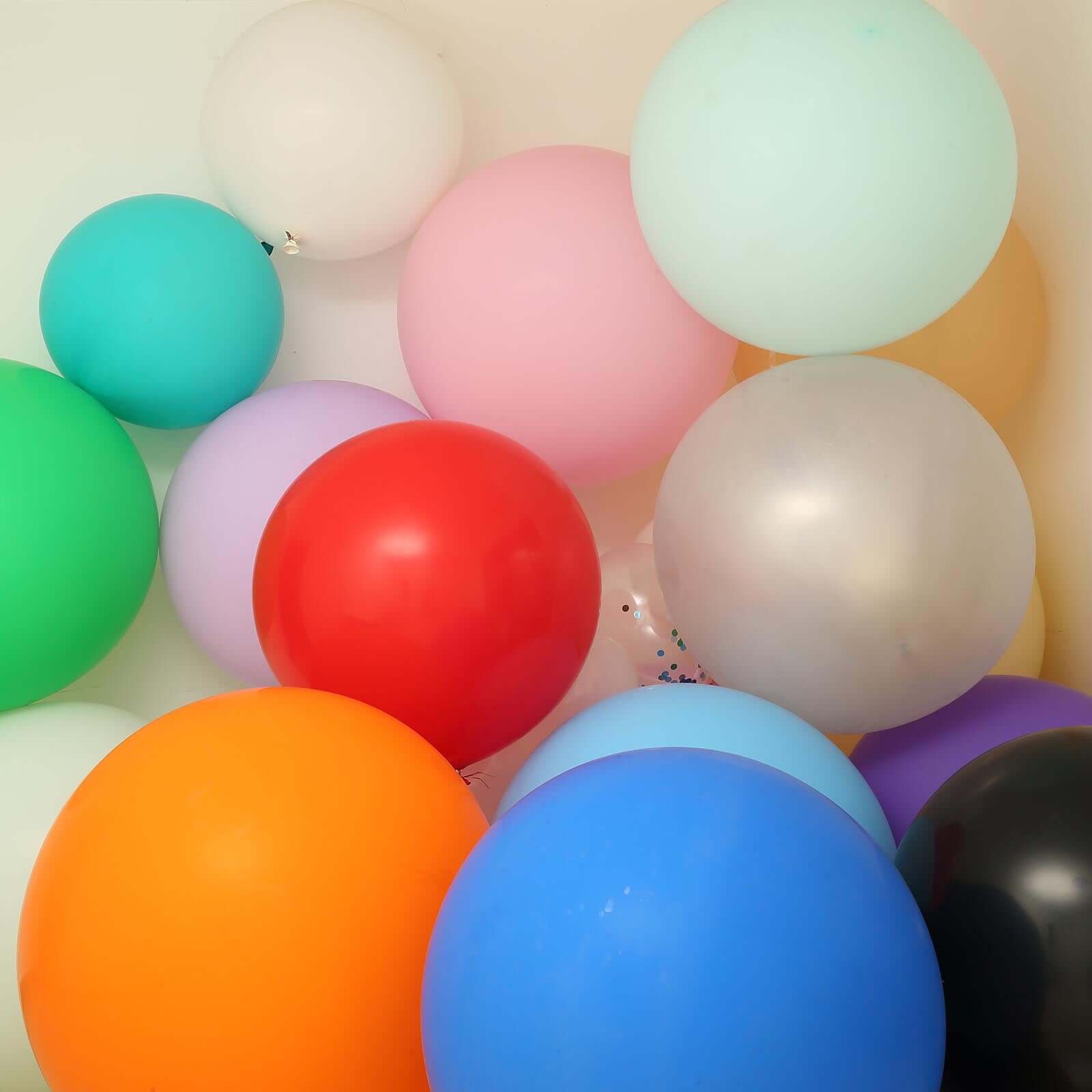 2 Pack 32" Large Matte Purple Helium or Air Premium Latex Balloons