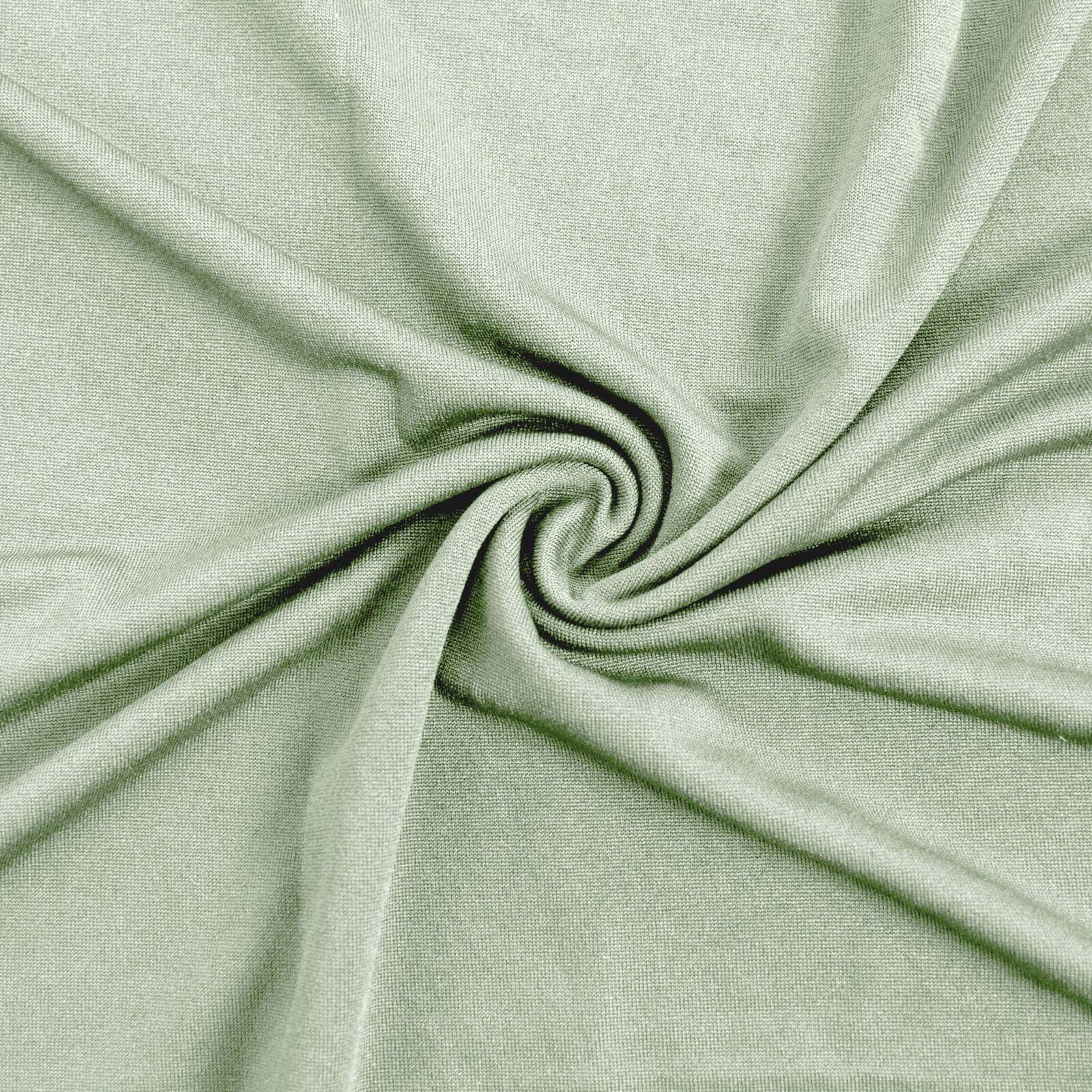 Set of 4 Matte Sage Green Spandex Half Moon Chiara Backdrop Stand Covers, Custom Fitted Wedding Arch Covers - 2.5ft,5ft,6ft,7ft