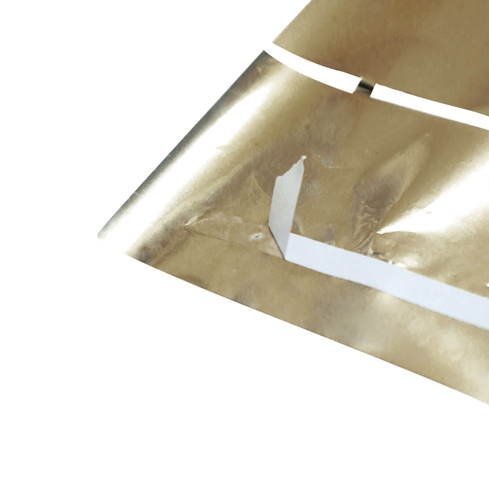 Shiny Champagne Metallic Foil Rectangle Curtain Party Backdrop Door Window Curtain - 3ftx6.5ft