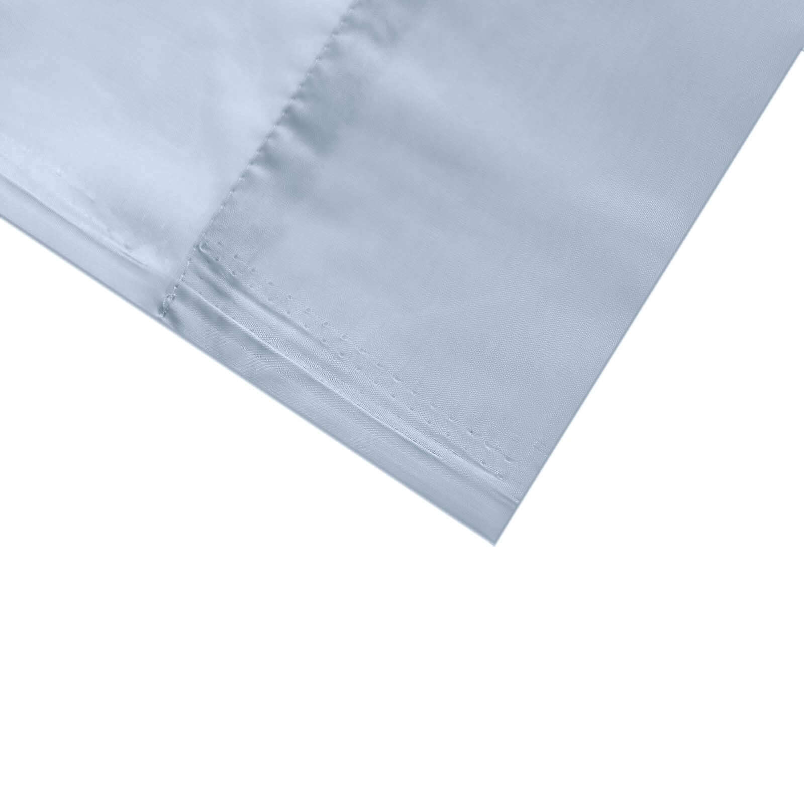 10ftx30ft Dusty Blue Sheer Ceiling Drape Curtain Panels Durable Flame Resistant Fabric