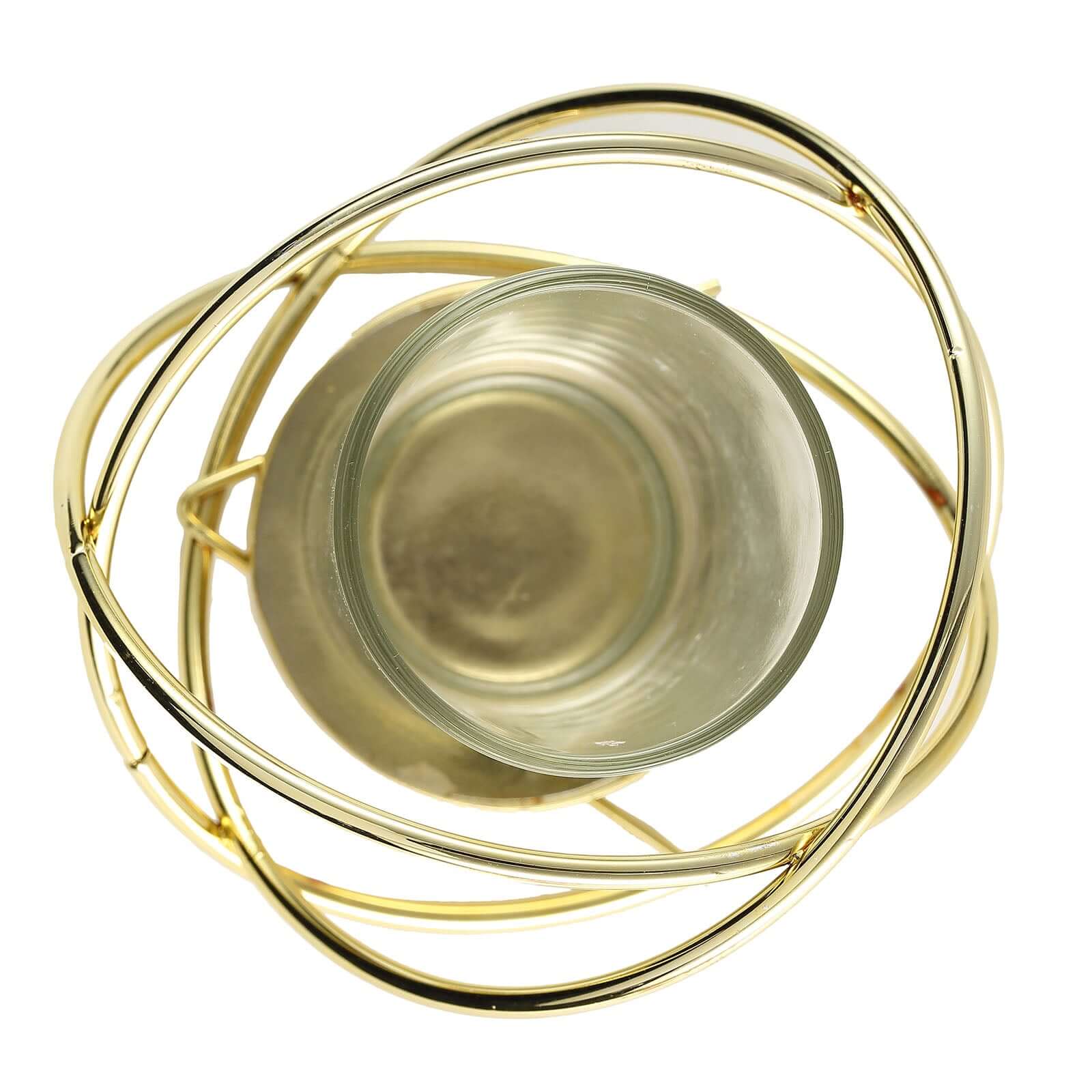 3-Pack Geometric Candle Holders Gold Metal Design with Bud Vase Votive Glass - Chic Wedding & Event Decor 3"