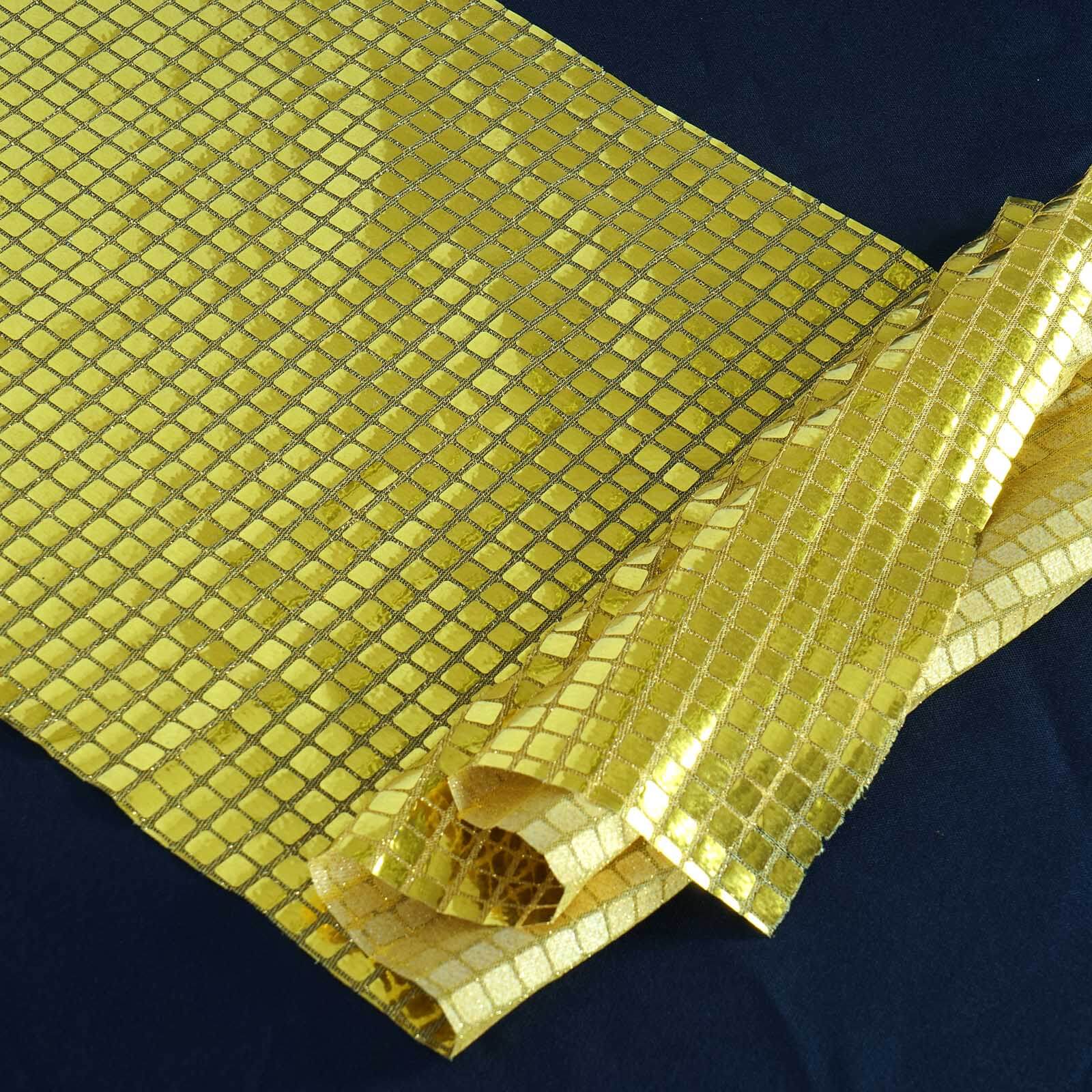 Mirror Foil 12"x108" Table Runner Gold - Shiny Metallic Party Table Decor