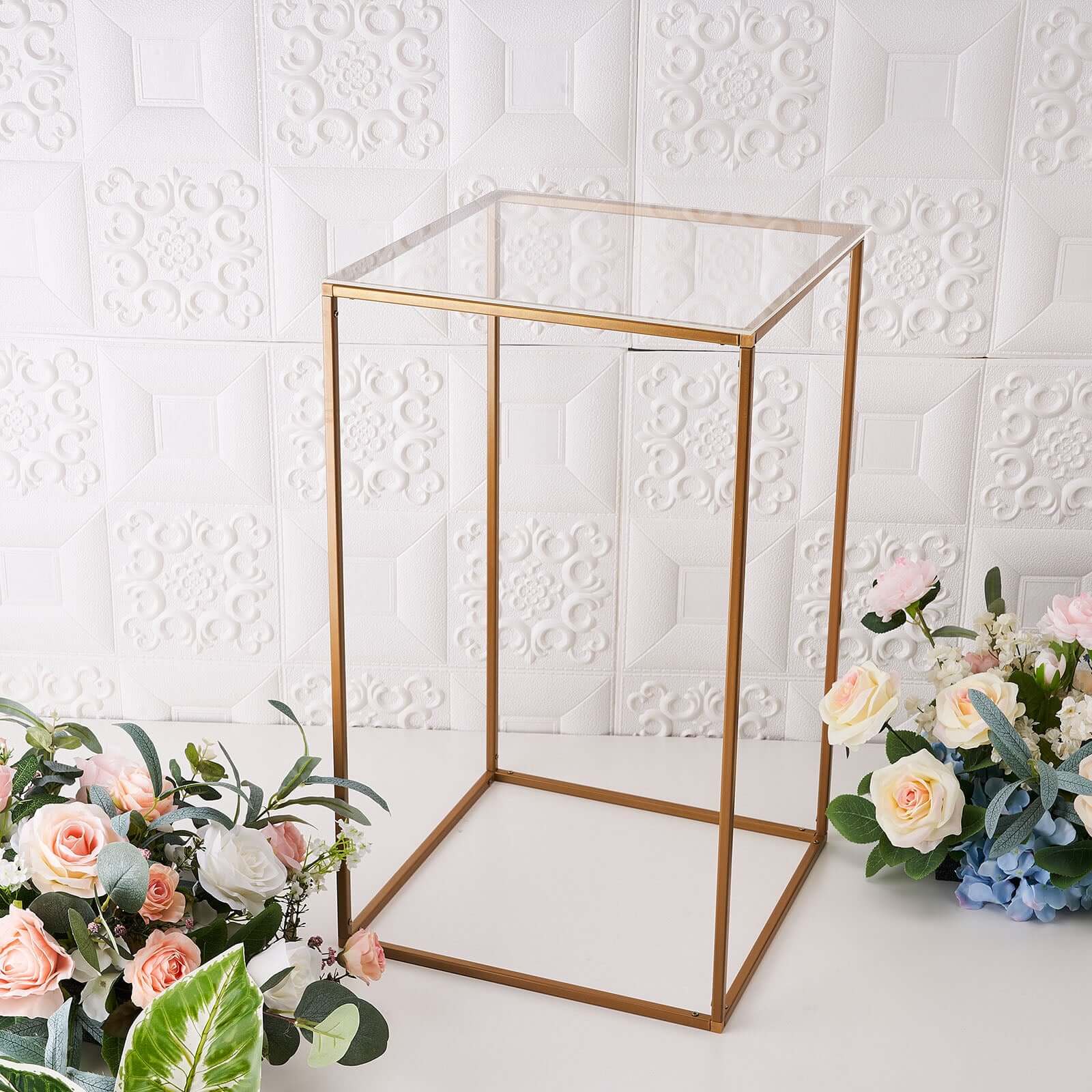 2-Pack Acrylic Plexiglass Sheets Top Plates Clear Square - Protective Film Coating 14" 3mm Thick