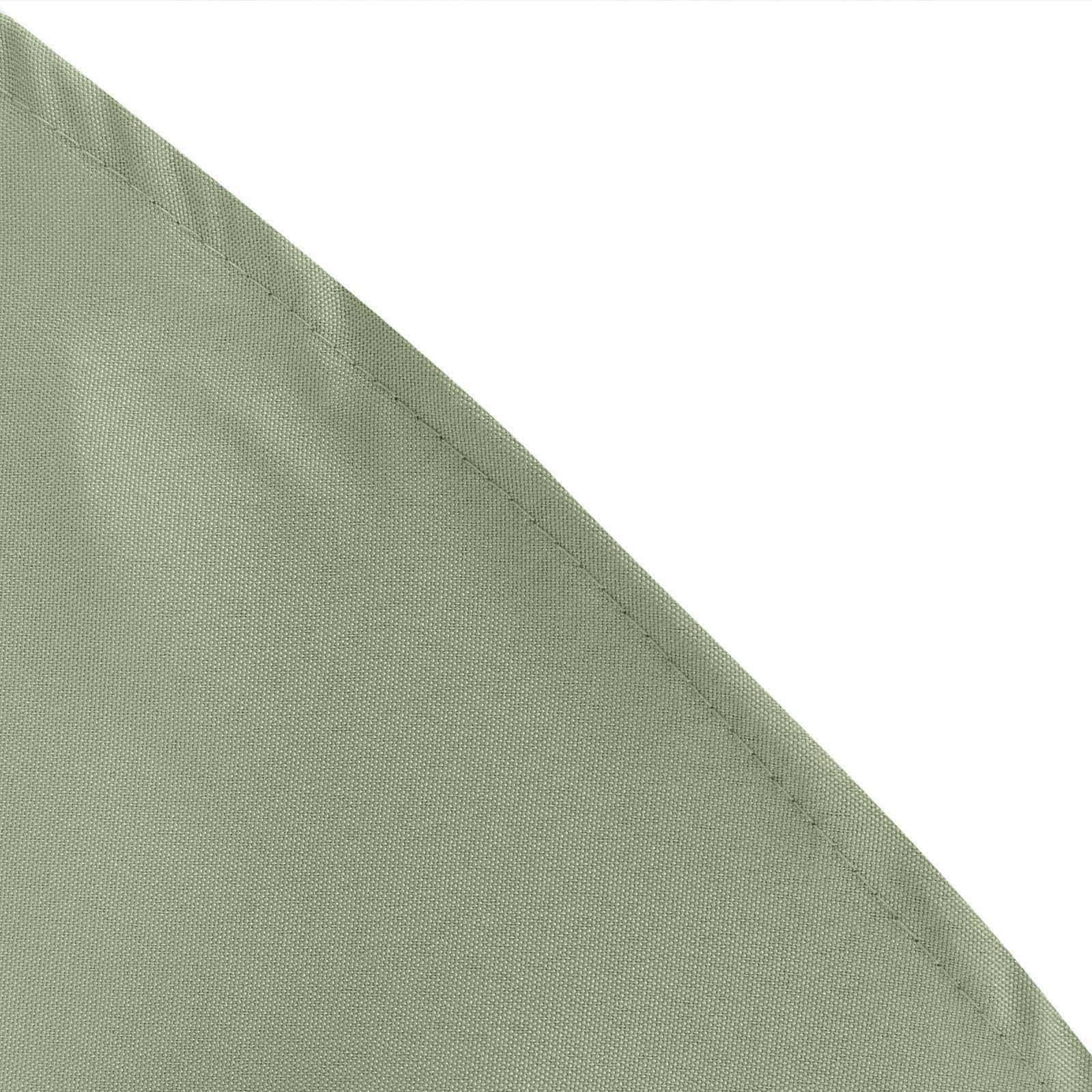 Polyester Square 90"x90" Tablecloth Dusty Sage Green - Wrinkle-Resistant & Durable Table Cover