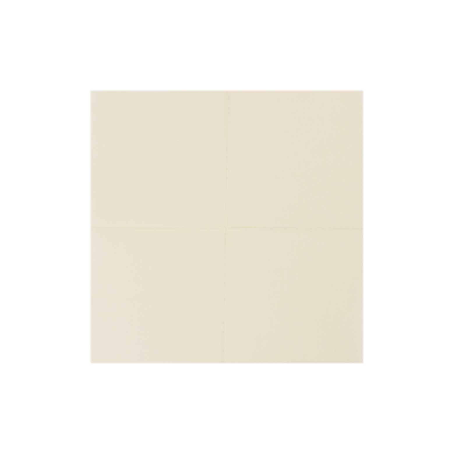 50-Pack Paper Beverage Napkins Ivory - 2 Ply Disposable Soft 18GSM Cocktail Napkins 5"x5"