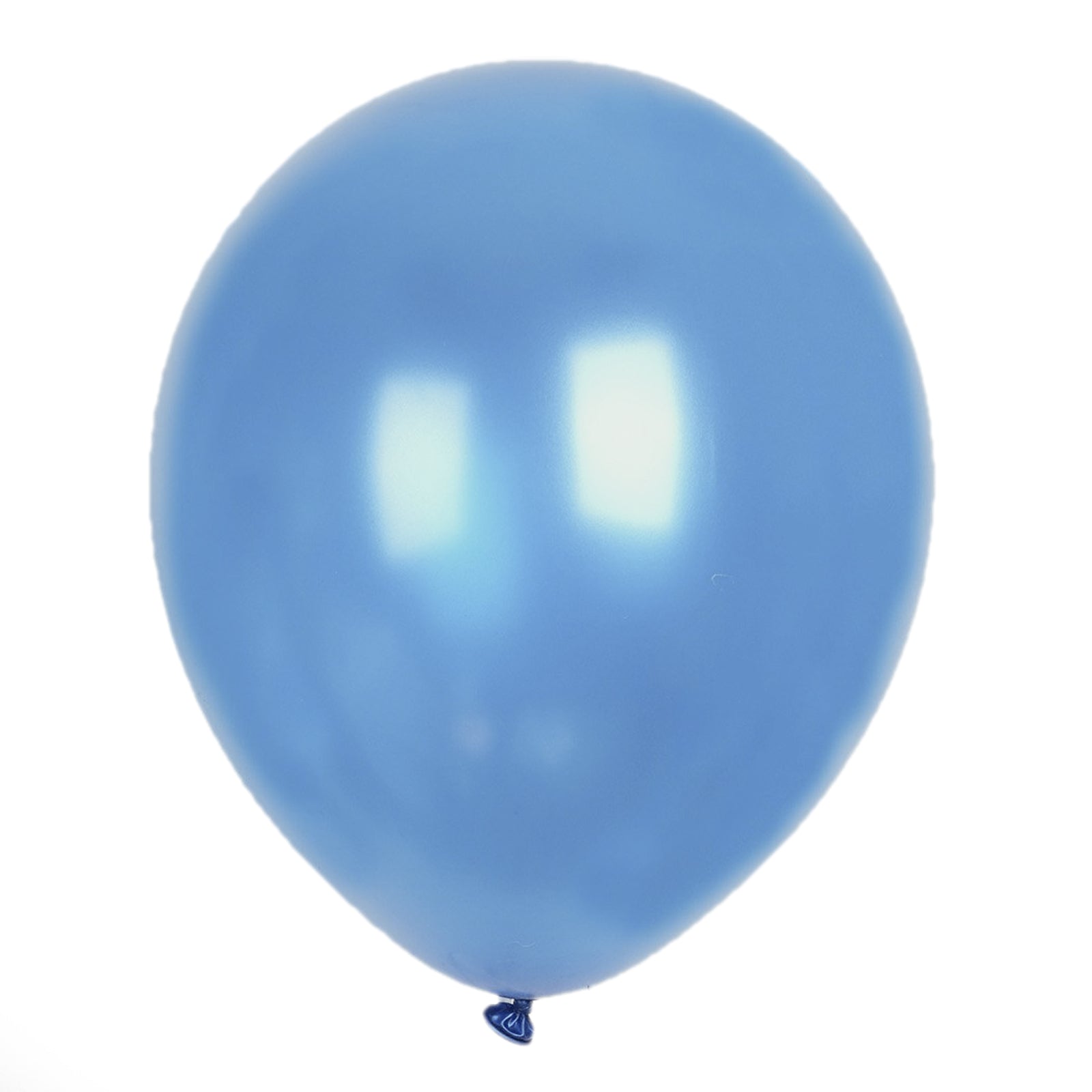 25 Pack 12" Shiny Pearl Blue Latex Helium, Air or Water Balloons