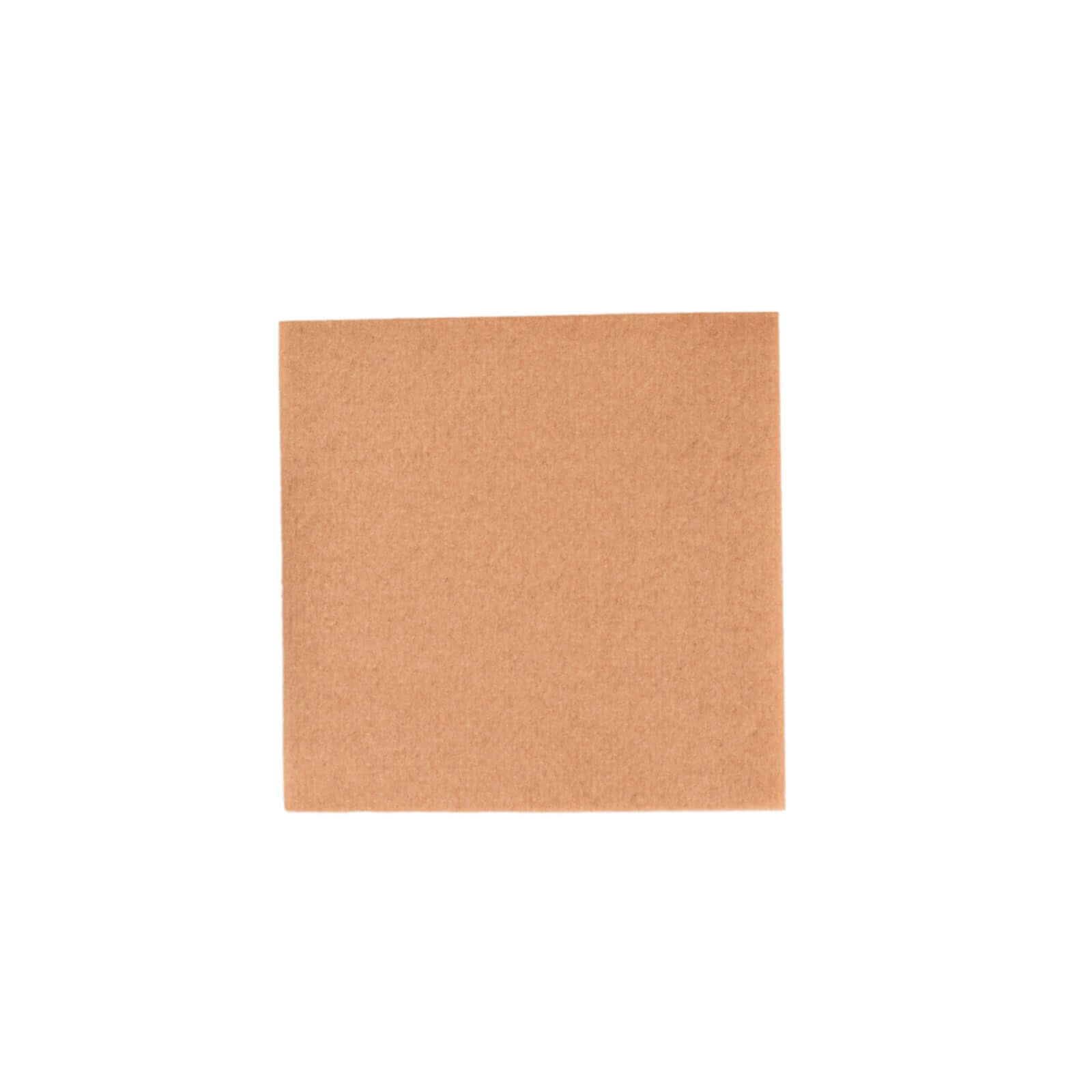20-Pack Paper Linen-Like Cocktail Napkins Terracotta (Rust) - Disposable 5"x5" Airlaid Soft Napkins