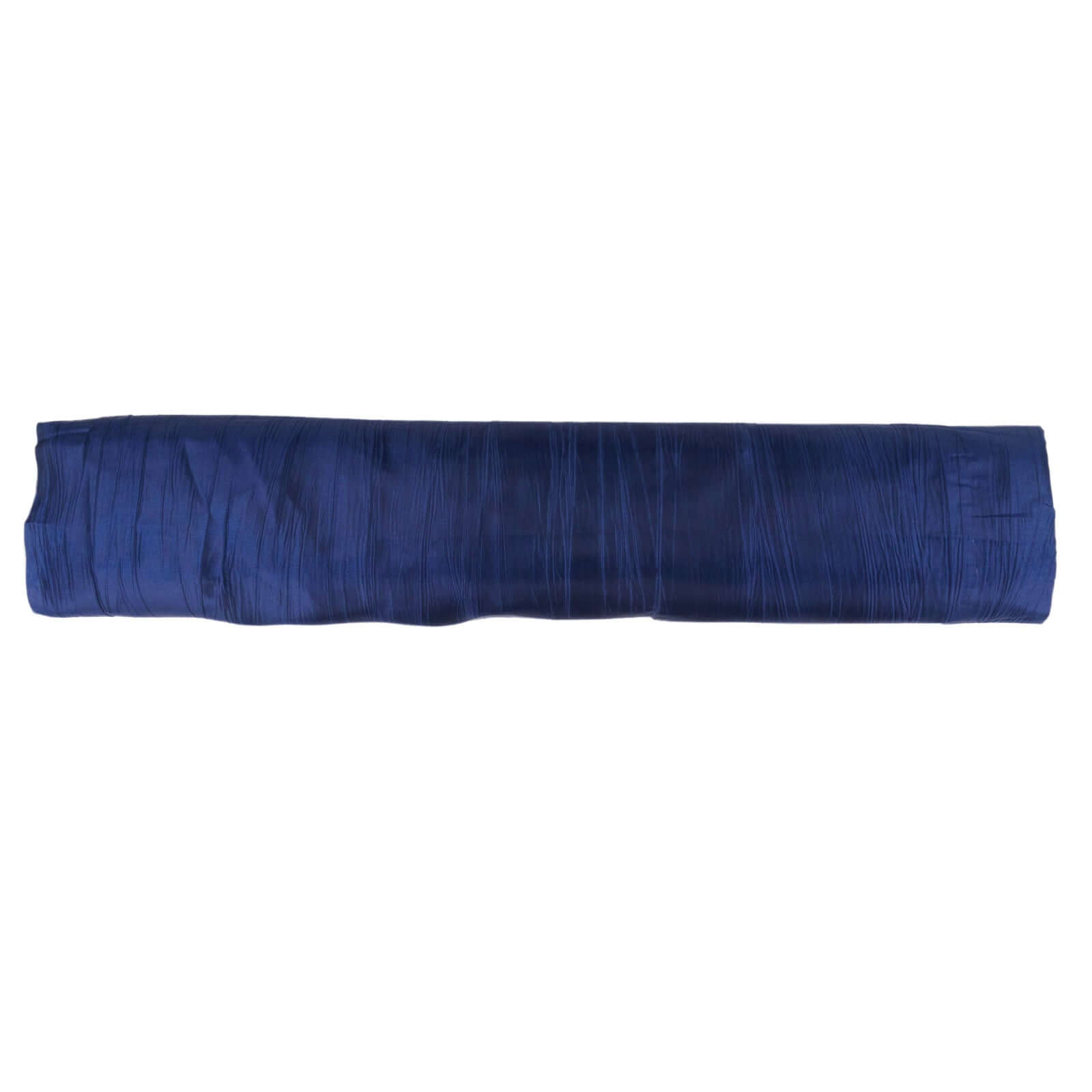 54"x10 Yards Navy Blue Accordion Crinkle Taffeta Fabric Bolt