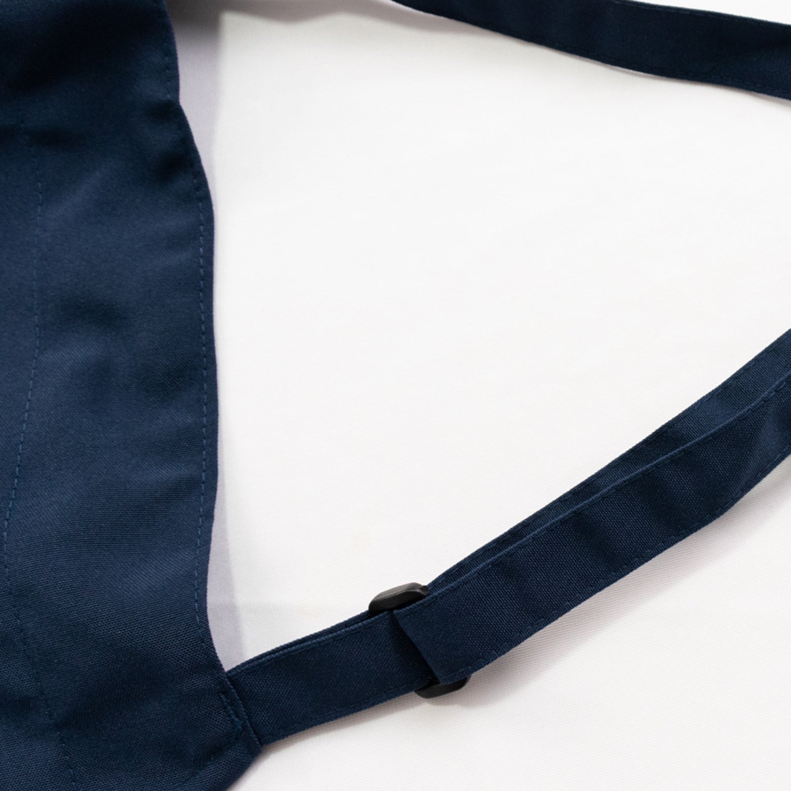 Navy Blue Premium Polyester Cooking Chef Apron with Adjustable Neck and Long Ties, Waterdrop Resistant 2 Pockets Unisex Kitchen Bib Apron