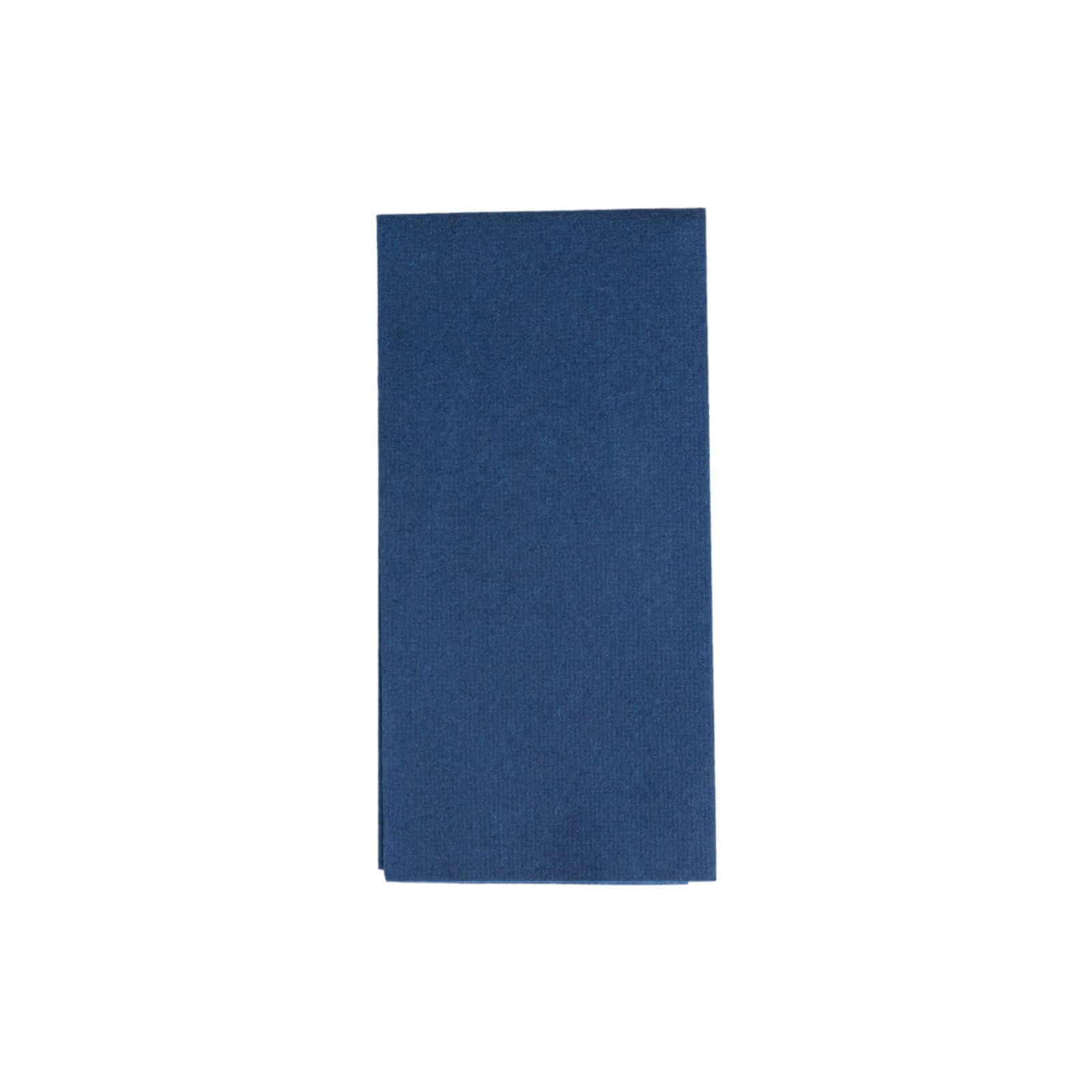 20-Pack Paper Linen-Like Napkins Navy Blue - Disposable Hygienic Airlaid Guest Towels 8.5"x4"