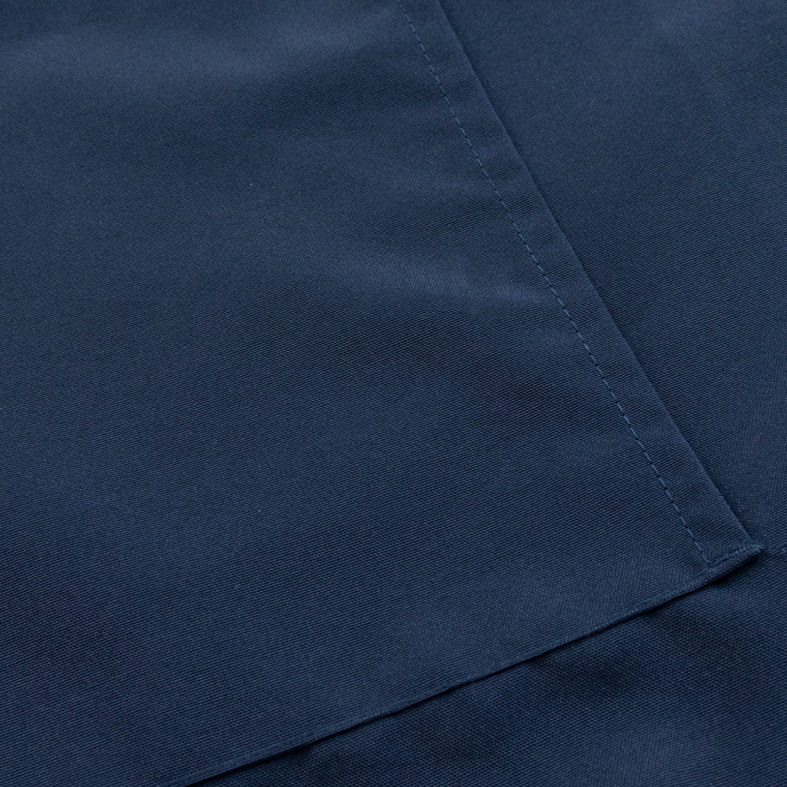 Navy Blue Premium Polyester Cooking Chef Apron with Adjustable Neck and Long Ties, Waterdrop Resistant 2 Pockets Unisex Kitchen Bib Apron