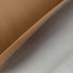 18"x100 Yards Natural Tulle Fabric Bolt, Sheer Fabric Spool Roll For Crafts