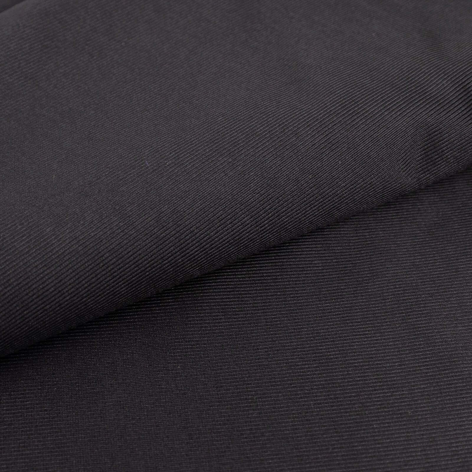 Premium Black Scuba Polyester Fabric Roll, Wrinkle Free DIY Craft Fabric Bolt- 60"x10 Yards