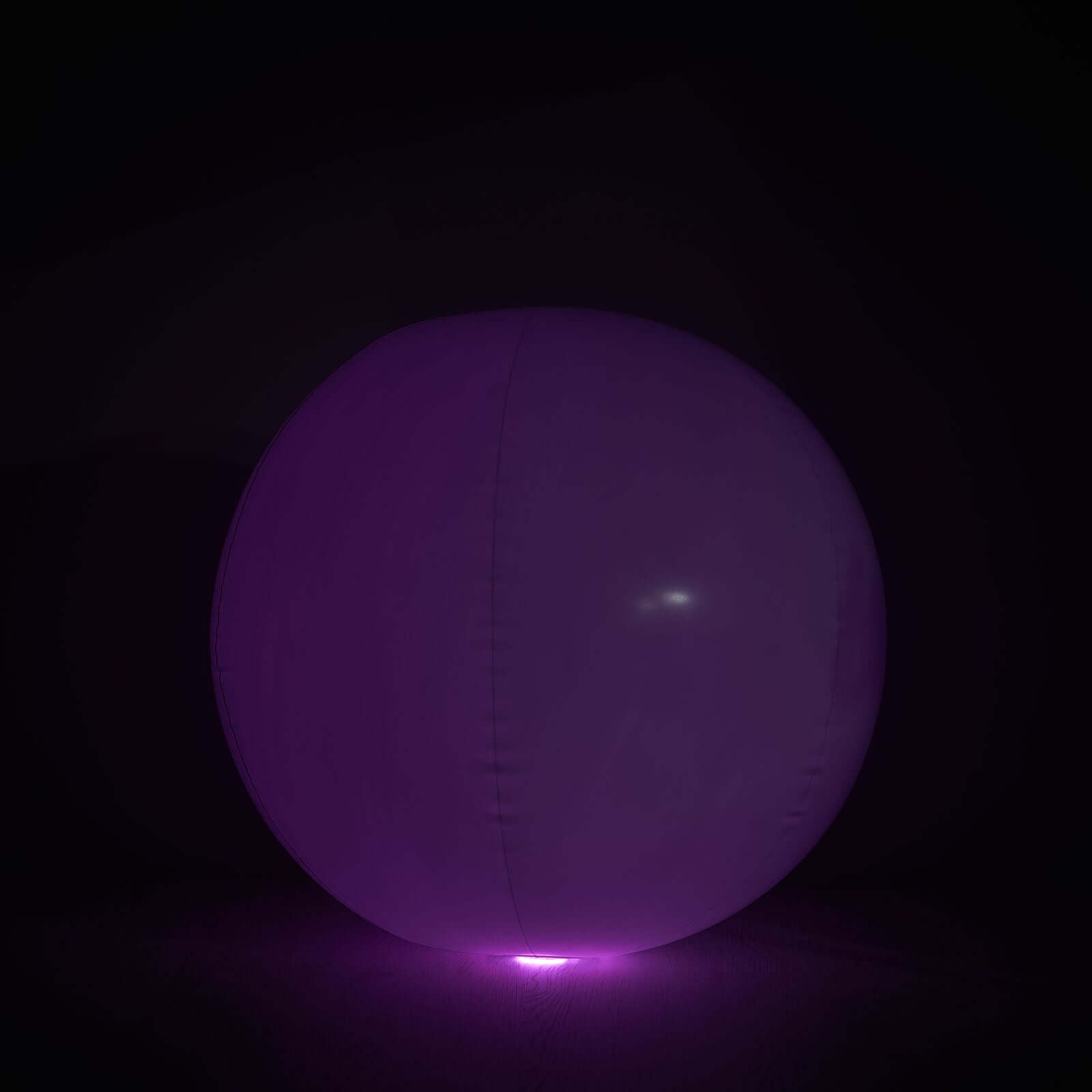20" Inflatable Outdoor Garden Light Up Ball, Floating Pool Glow Ball With Remote - 13 RGB Colors and 3 Color Modes