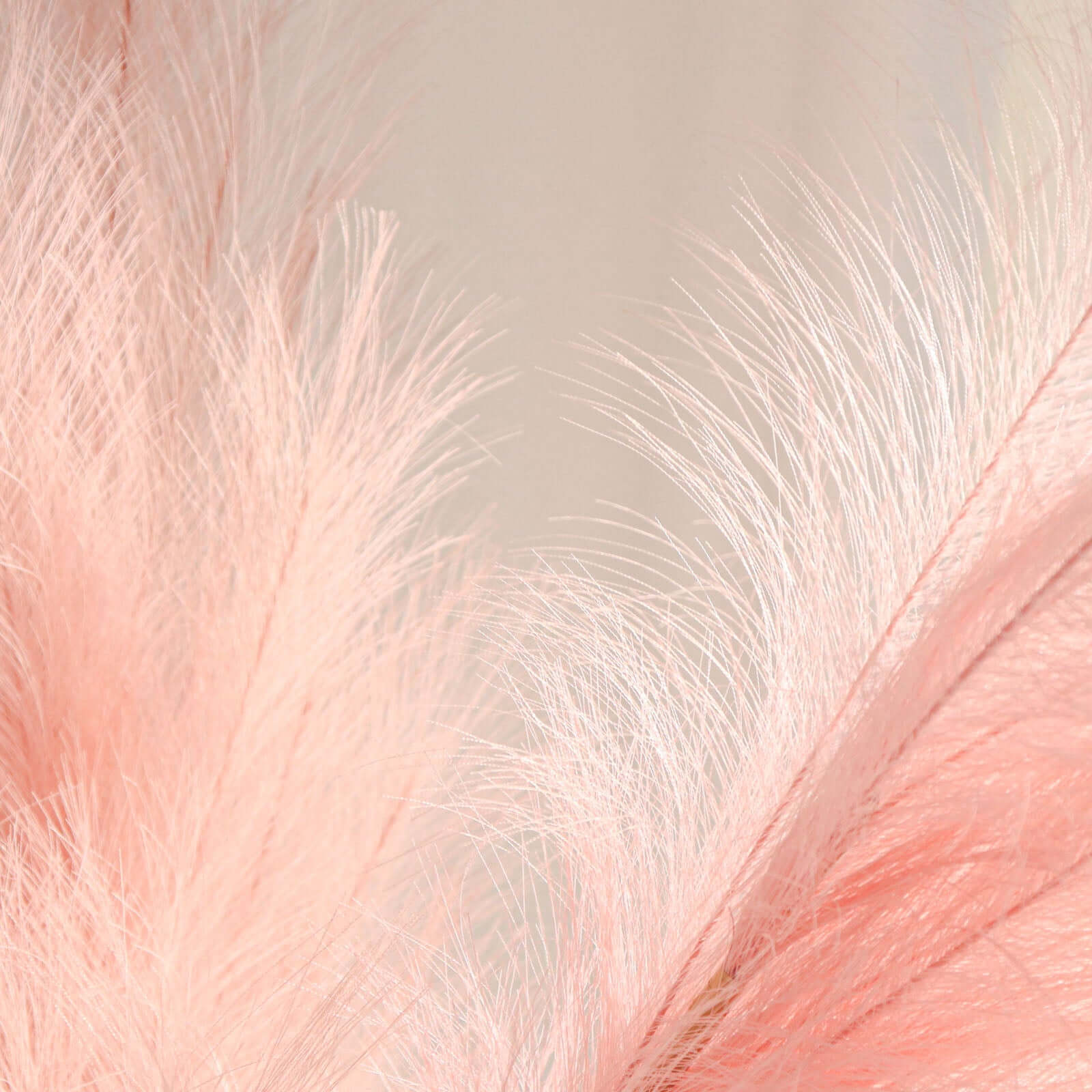 3 Stems Artificial Pampas Grass Decor Dusty Rose - Soft Realistic Faux Ornamental Grass Branches for Rustic Boho Chic Backdrops Floral Styling & Vase Displays 44"