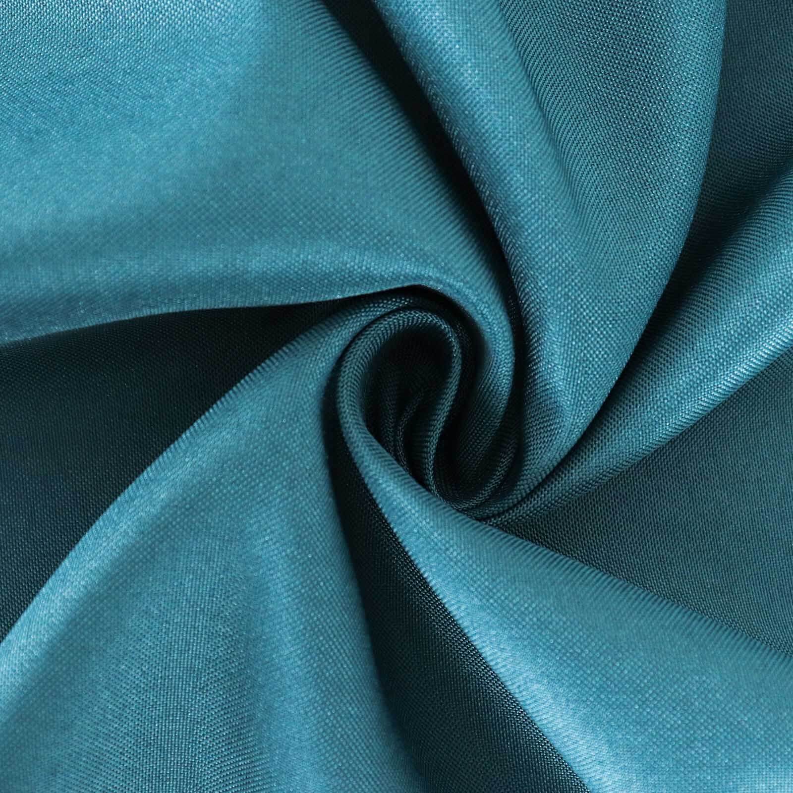 Polyester Square 70"x70" Tablecloth Peacock Teal - Wrinkle-Resistant & Durable Table Cover