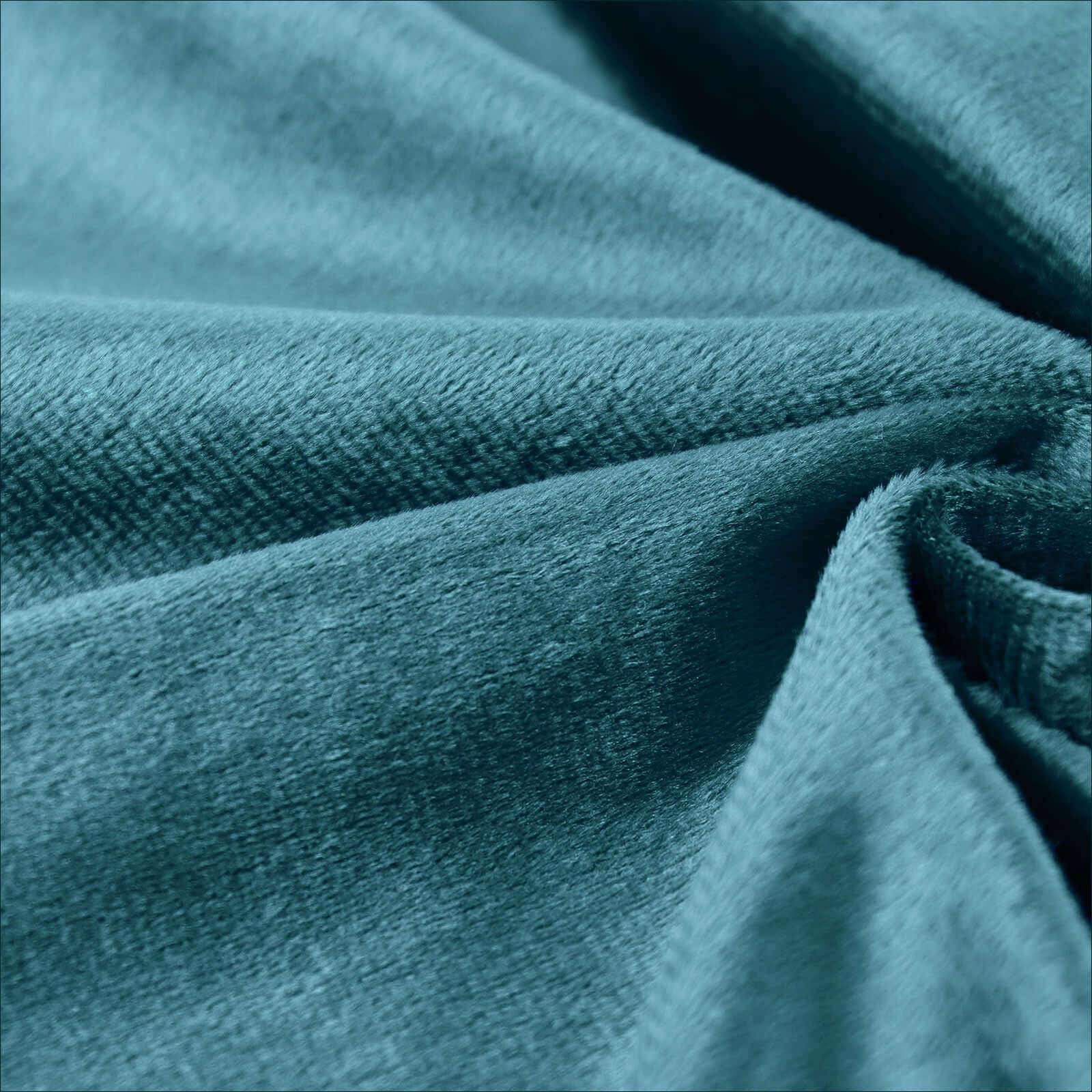 8ftx8ft Peacock Teal Premium Smooth Velvet Event Curtain Drapes, Privacy Backdrop Event Panel with Rod Pocket