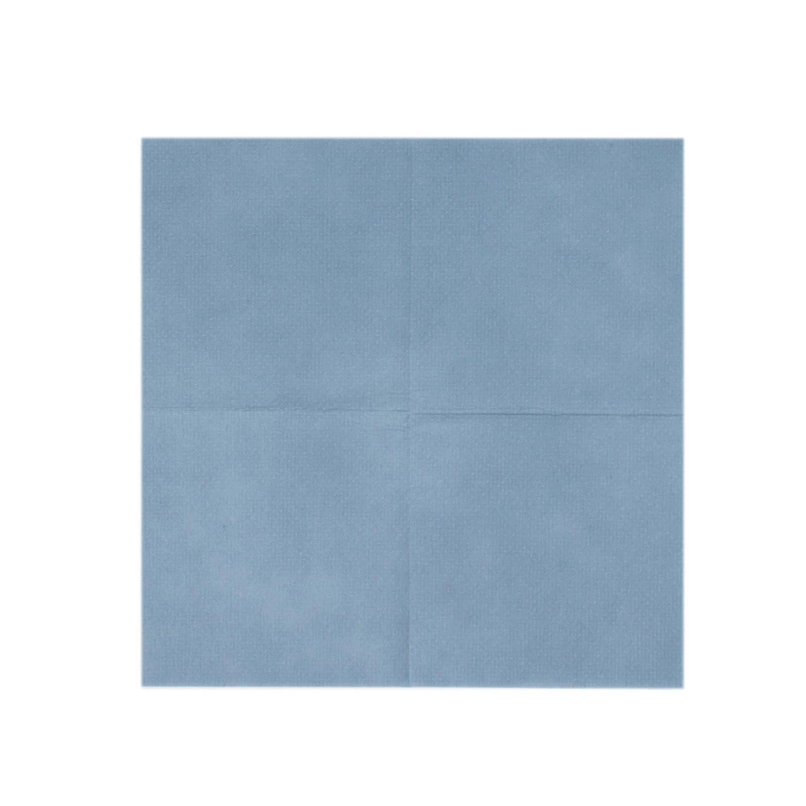 20-Pack Paper Linen-Like Cocktail Napkins Dusty Blue - Disposable 5"x5" Airlaid Soft Napkins