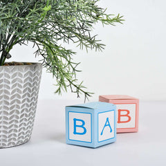 25 Pack 2" Light Blue Baby Shower Party Favor Candy Gift Boxes
