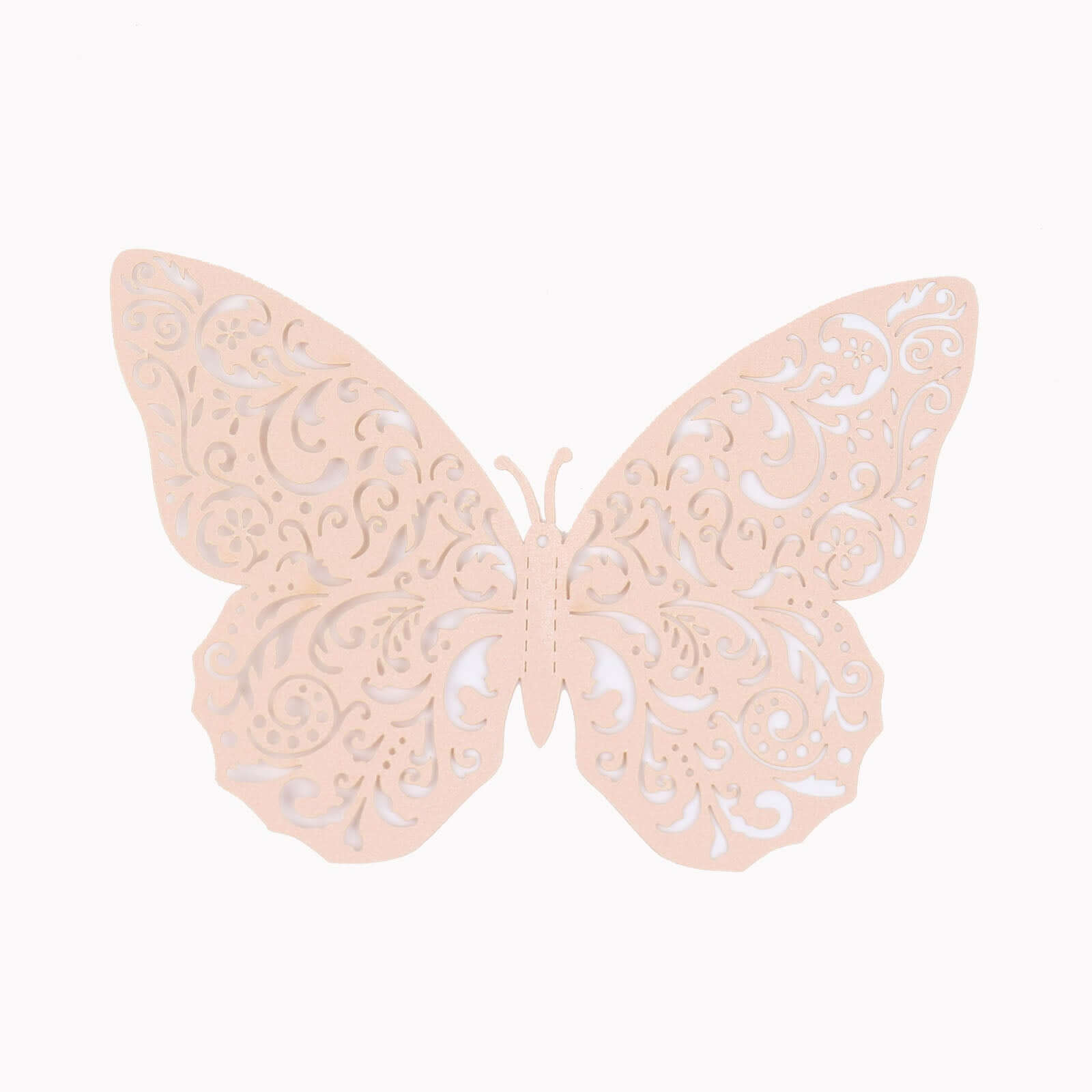 12-Pack 3D Butterfly Wall Decals, DIY Removable Mural Stickers Blush Cake Decorations Eye-Catching Design