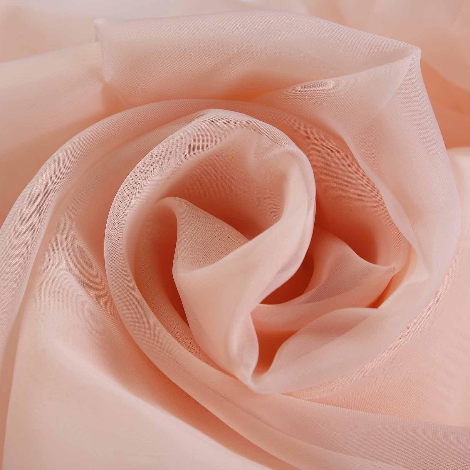 10ftx30ft Blush Sheer Ceiling Drape Curtain Panels Durable Flame Resistant Fabric