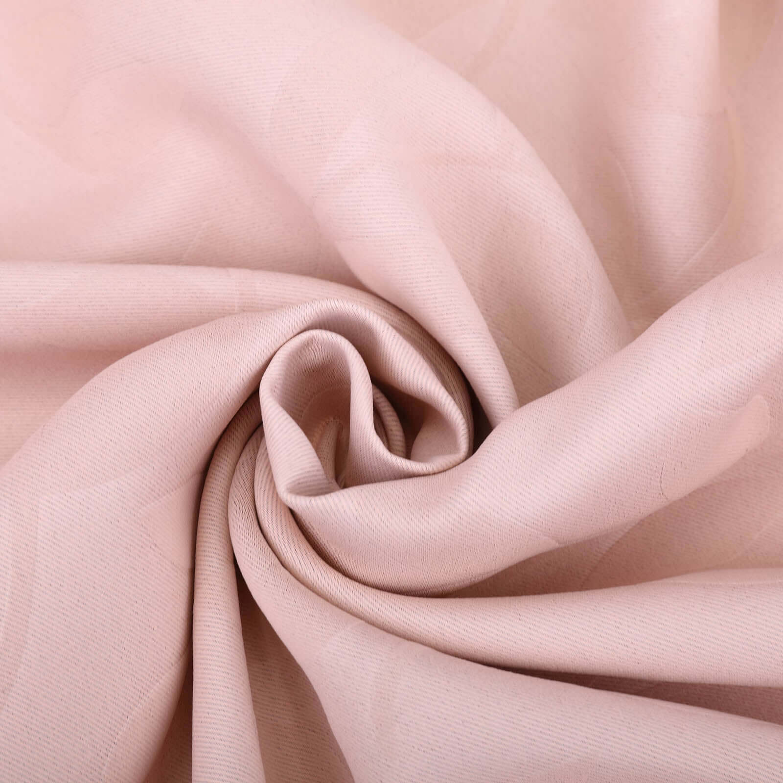 2 Pack Blush Embossed Thermal Blackout Soundproof Curtain Panels, 52"x108" With Chrome Grommet Window Treatment