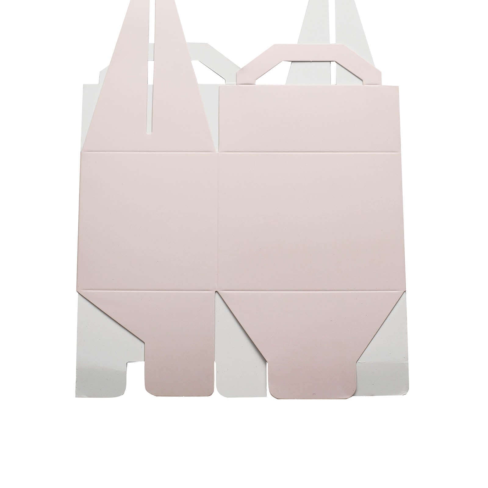 100 Pack 4"x3"x3" Blush Tote Party Favor Candy Gift Boxes