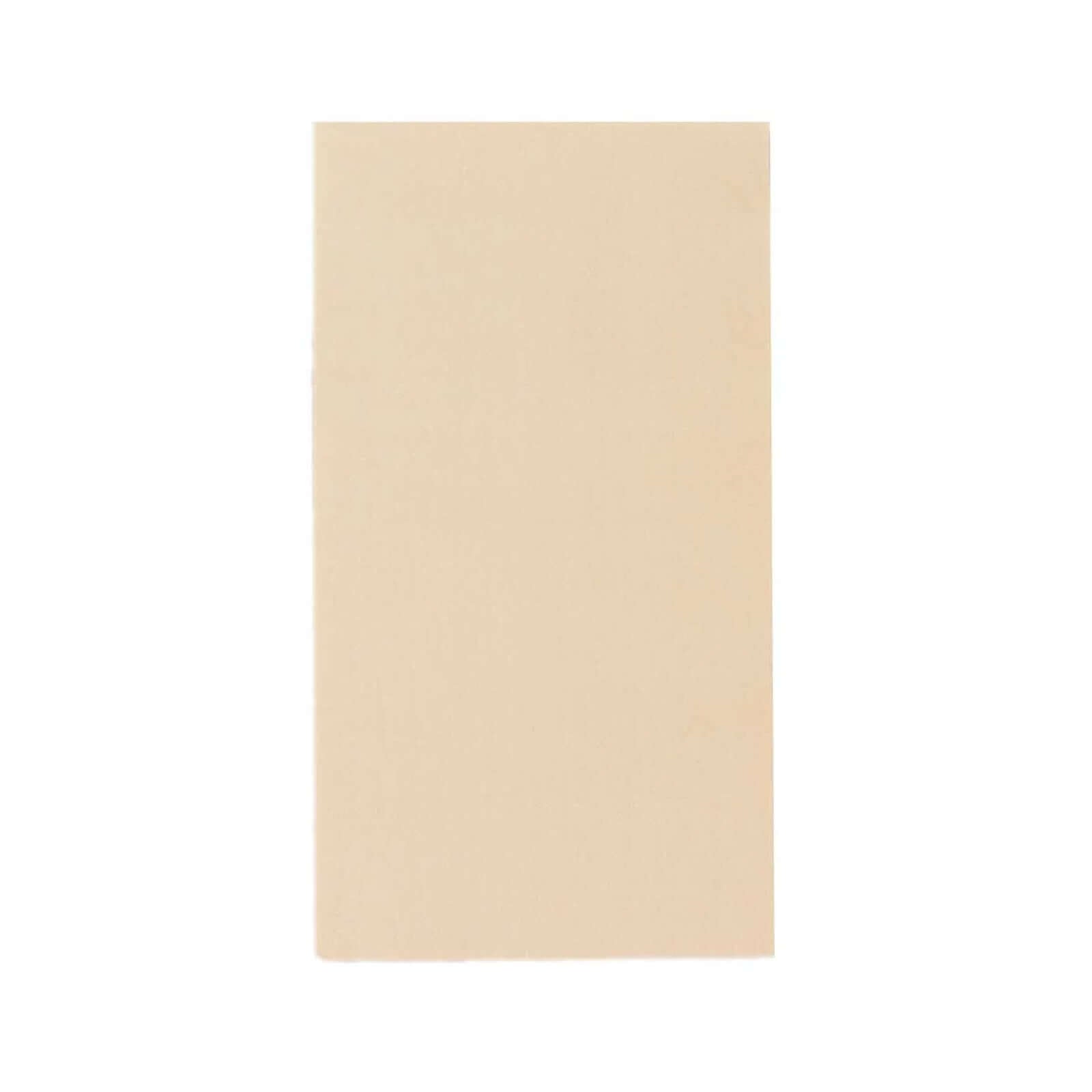 50-Pack Paper Napkins Soft Beige - Disposable 2-Ply Cocktail and Beverage Napkins for Weddings