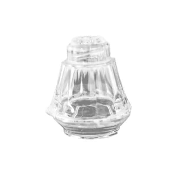12 Pack 2.5" Clear Plastic Salt and Pepper Shakers Party Favor Gifts