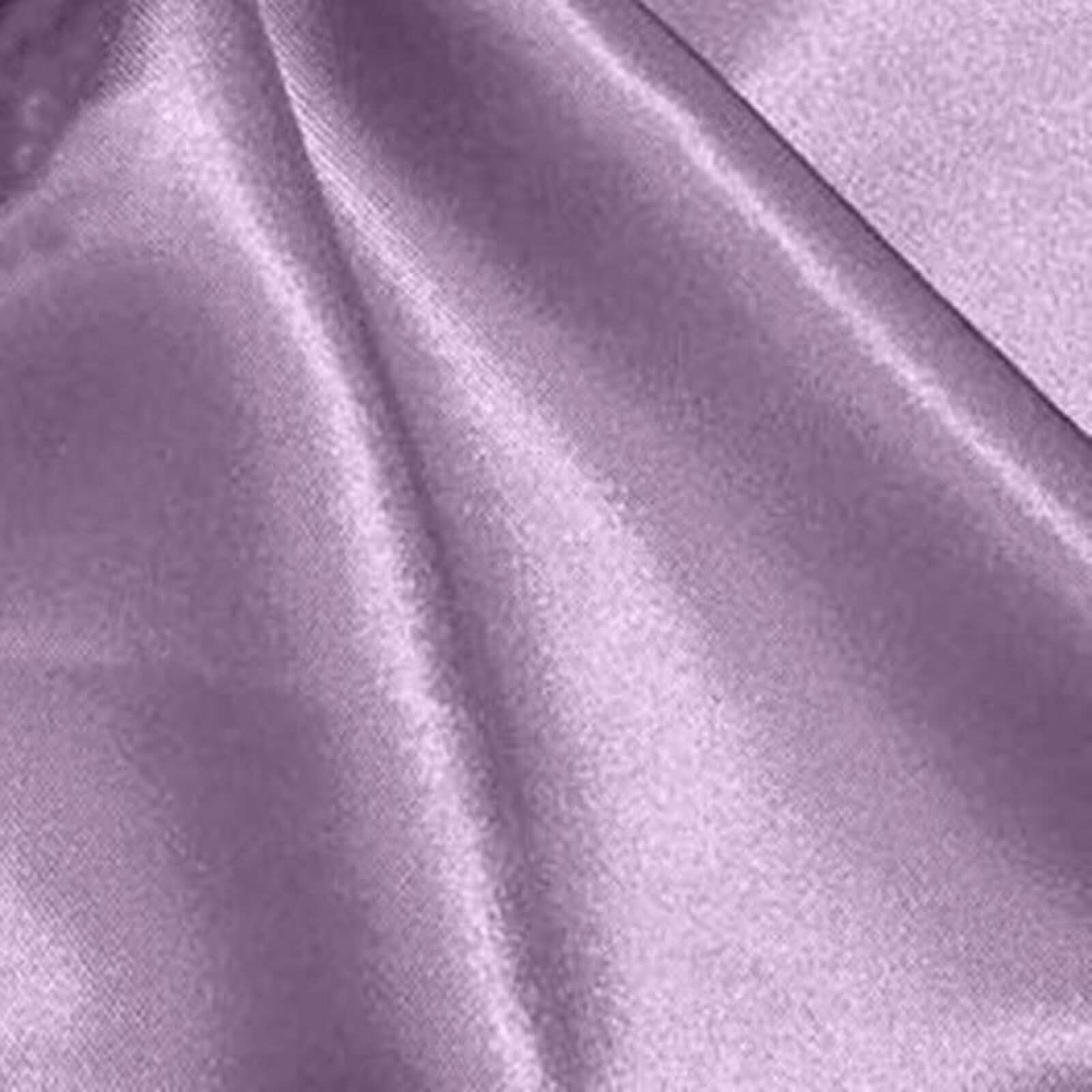 4 Pack Satin 20"x20" Napkins Violet Amethyst - Luxurious Shine & Smooth Dinner Napkins