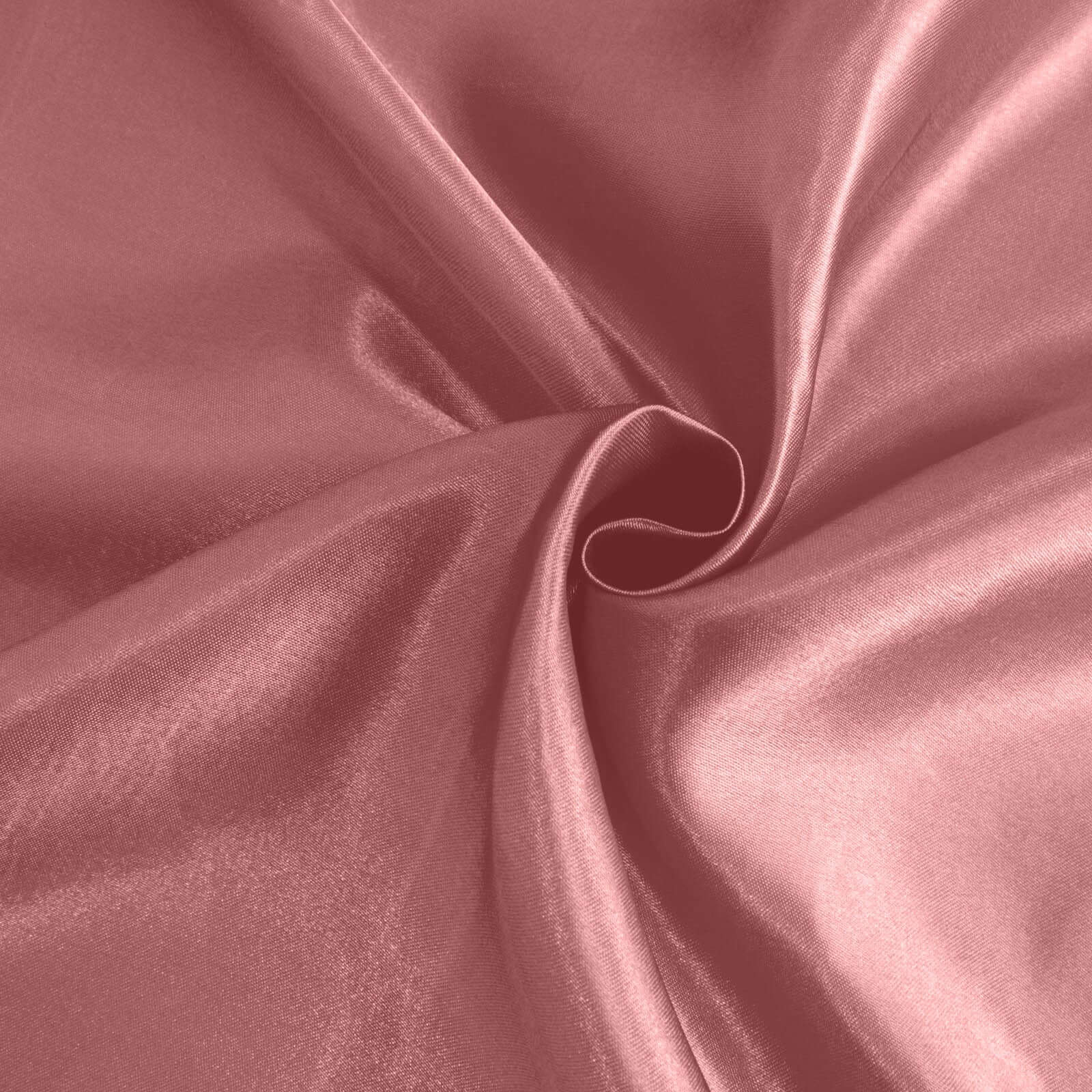 Satin 60"x60" Table Overlay Square Tablecloth Cinnamon Rose - Smooth Silky Touch Table Cover
