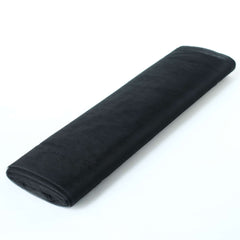 54"x40 Yards Black Tulle Fabric Bolt, DIY Crafts Sheer Fabric Roll