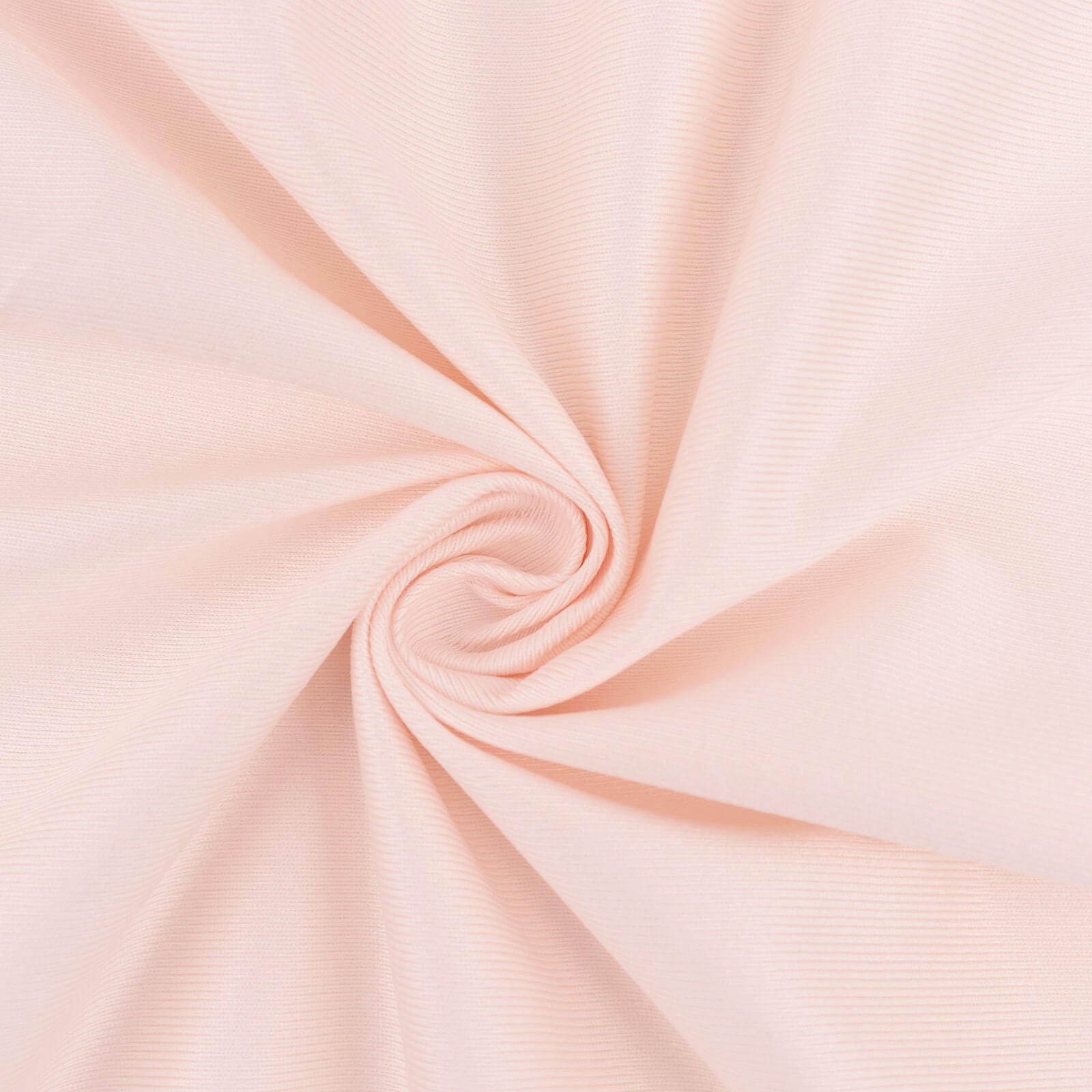 Premium Blush Scuba Polyester Fabric Roll, Wrinkle Free DIY Craft Fabric Bolt- 60"x10 Yards