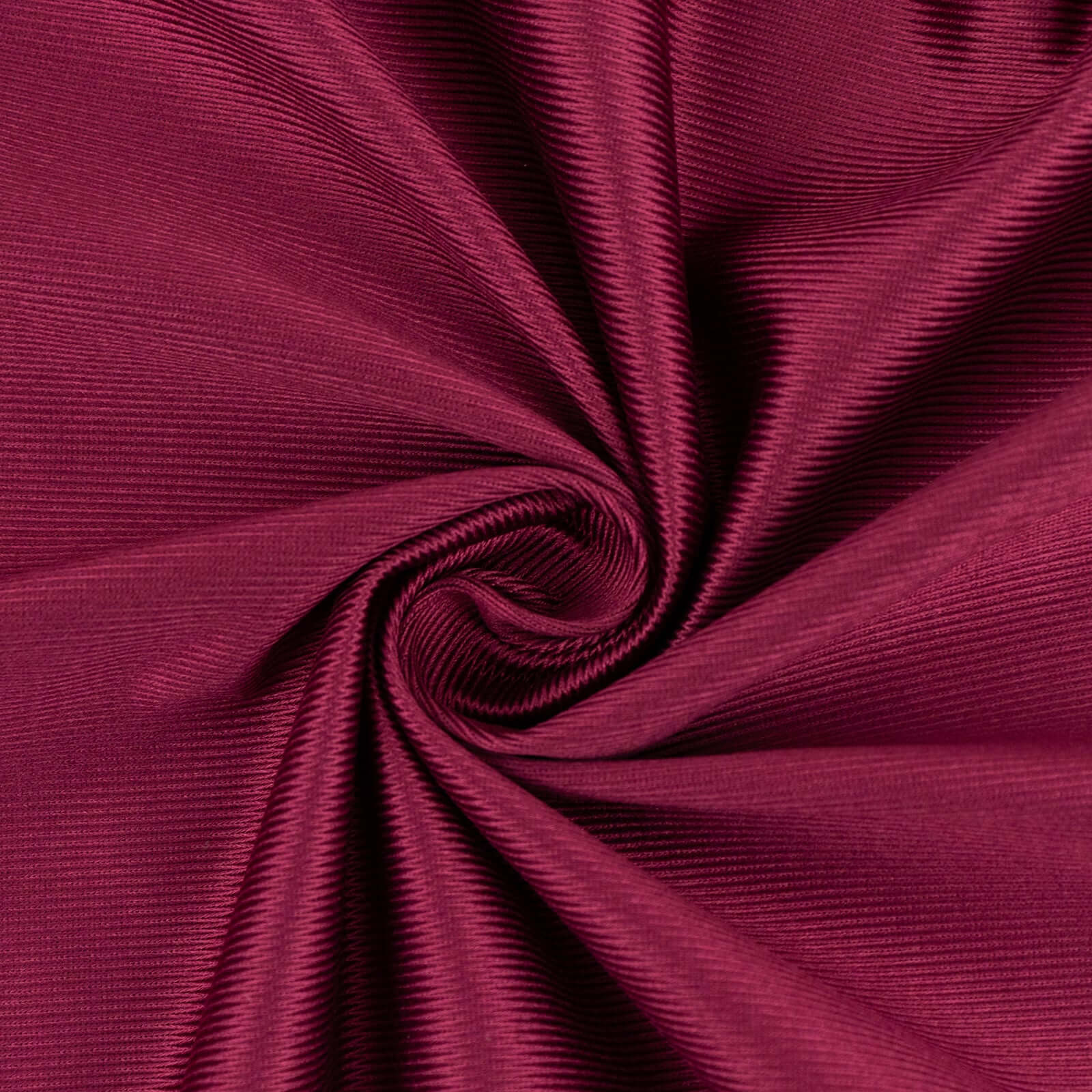 Premium Burgundy Scuba Polyester Fabric Roll, Wrinkle Free DIY Craft Fabric Bolt- 60"x10 Yards