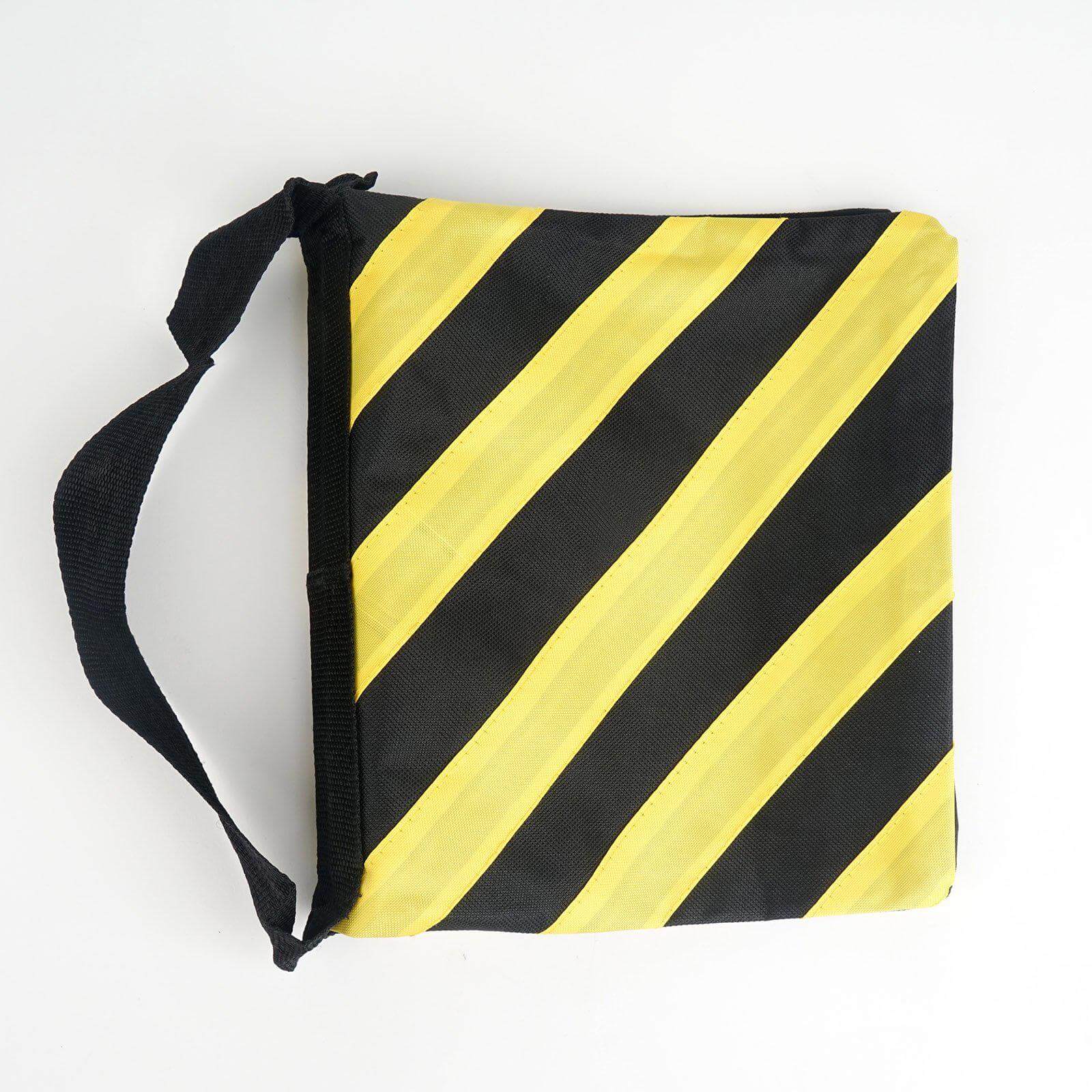 4 Pack Heavy Duty Black Yellow Sand Saddle Bag For Backdrop Stands