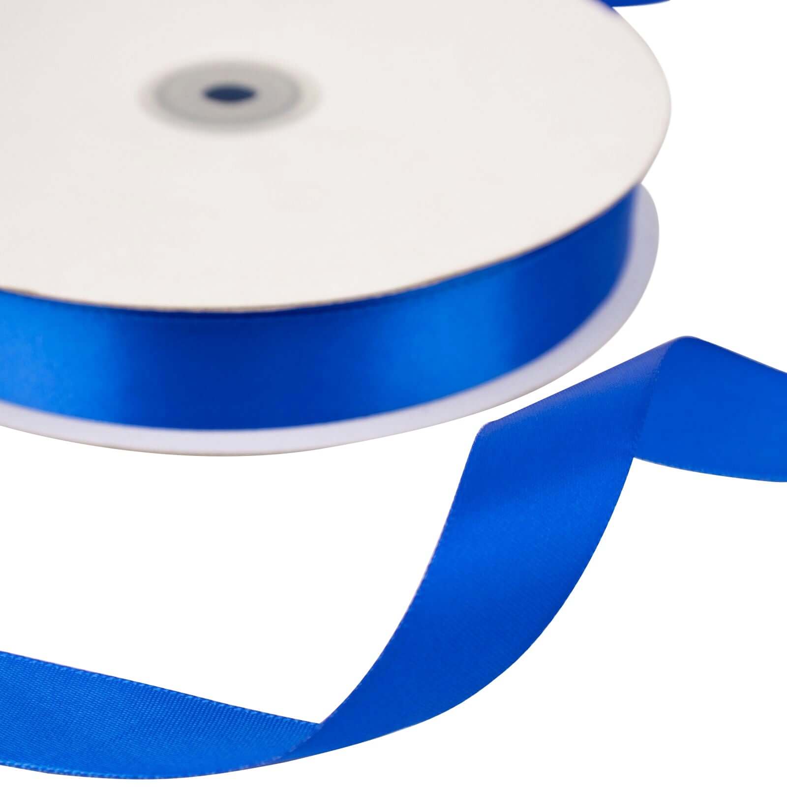 100 Yards 7 8" Royal Blue Single Face Decorative Satin Ribbon