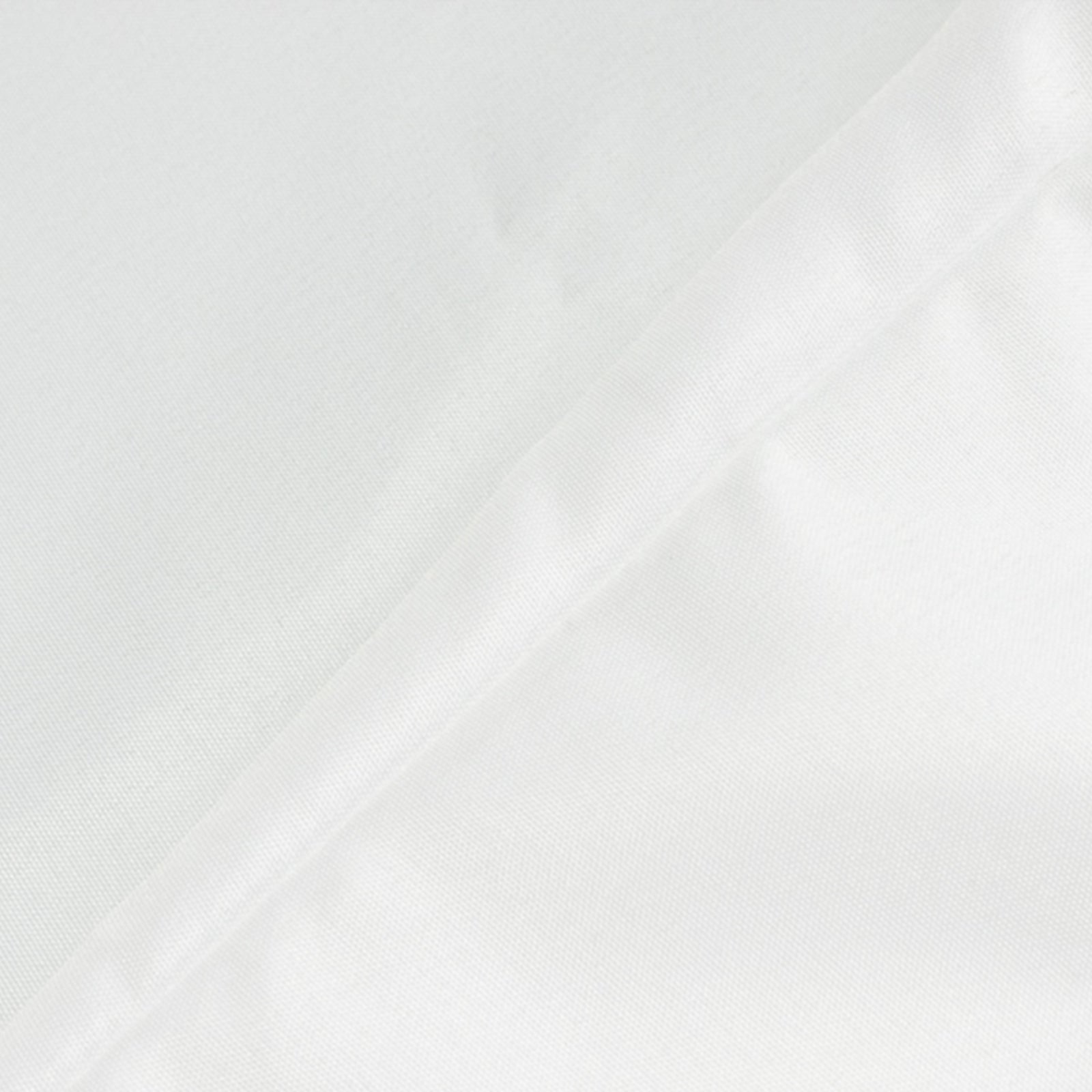 Fitted Polyester 72"x30" Rectangle Tablecloth White with Open Back Design - Easy to Maintain and Wrinkle-Resistant Table Cover for Trade Shows & Displays