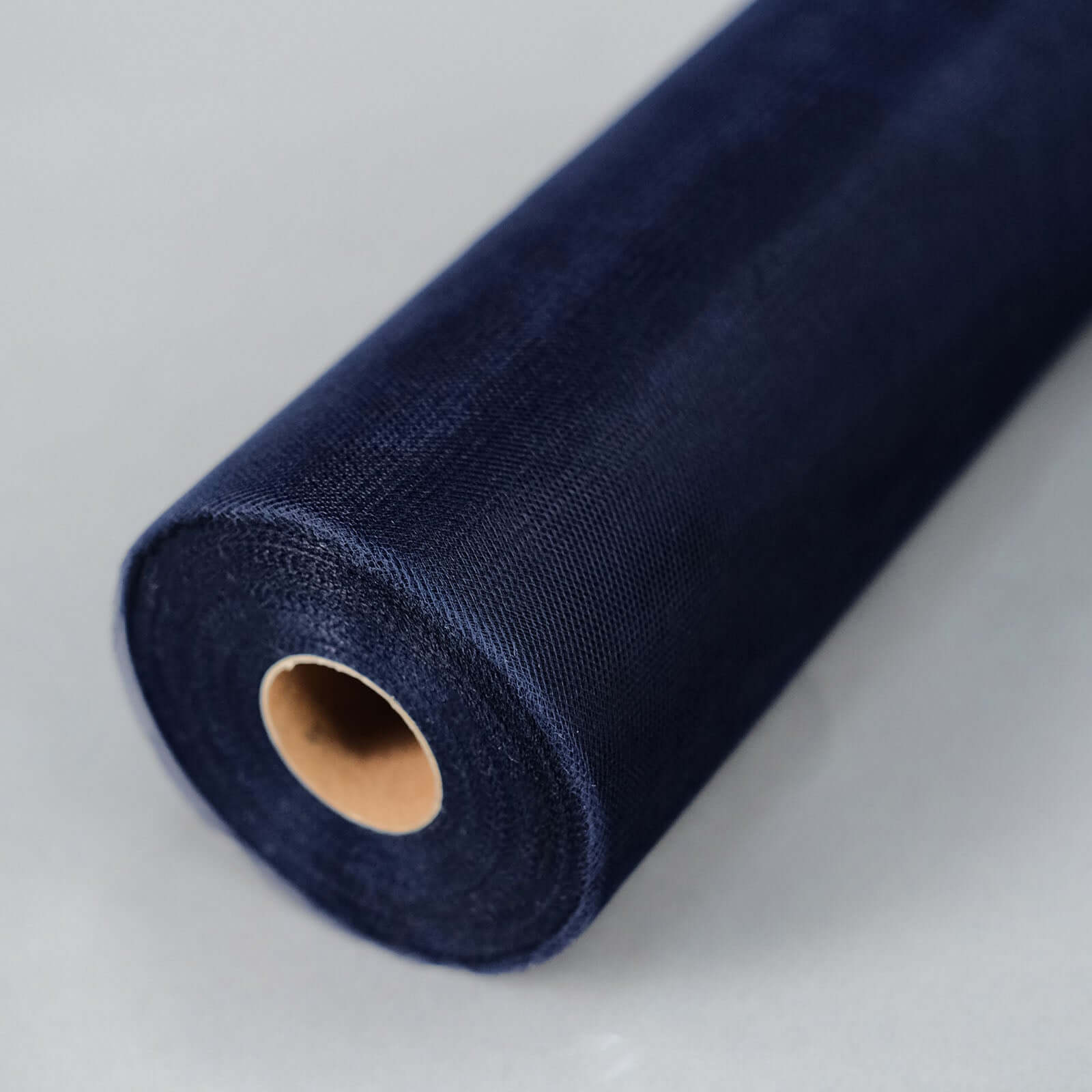 12"x100 Yards Navy Blue Tulle Fabric Bolt, Sheer Fabric Spool Roll For Crafts