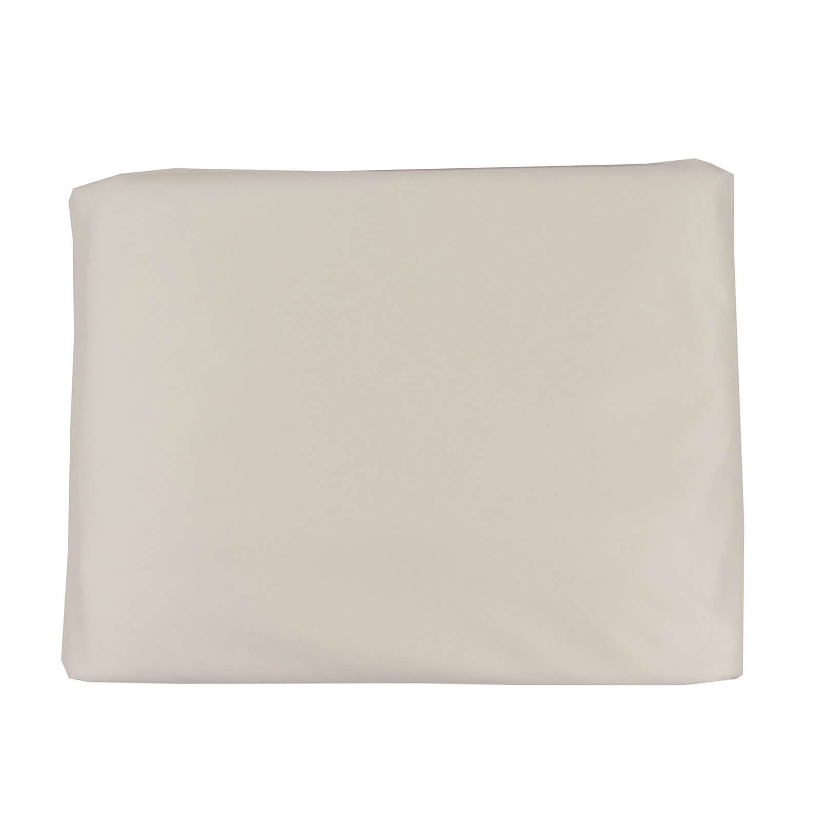 Premium Ivory Scuba Polyester Fabric Roll, Wrinkle Free DIY Craft Fabric Bolt- 60"x10 Yards