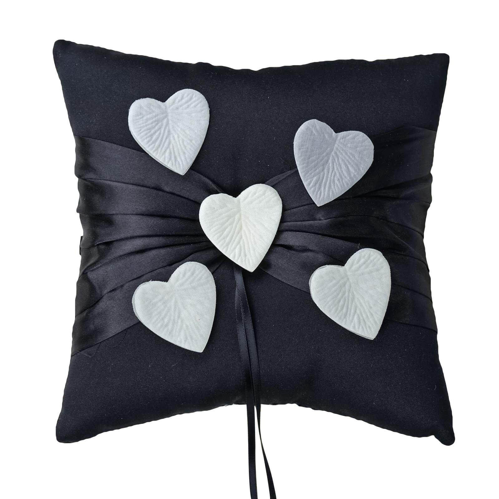 500-Pack Heart Scatters Ivory Silk Confetti - Decorative Party Table Accents