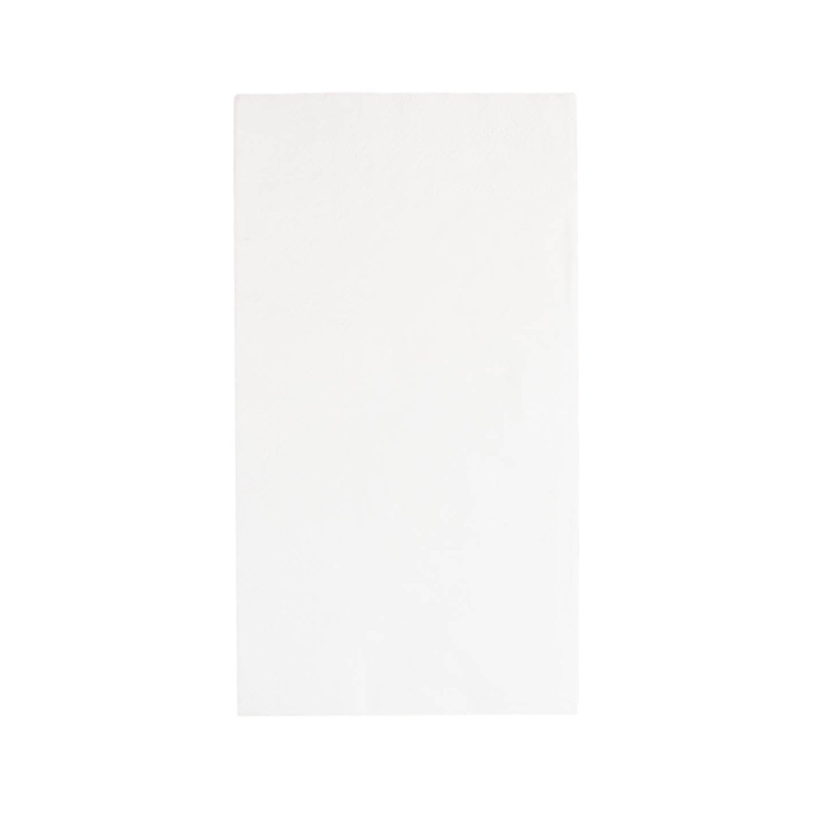 50-Pack Paper Napkins Soft White - Disposable 2-Ply Cocktail and Beverage Napkins for Weddings