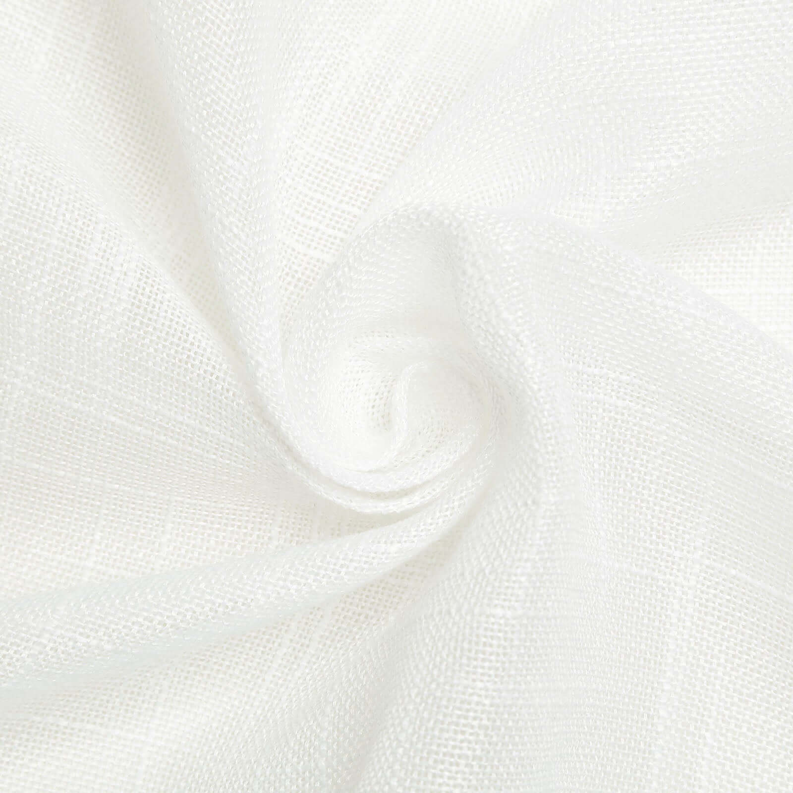 5 Pack Faux Linen 20"x20" Napkins White - Slubby Textured & Wrinkle Resistant Cloth Napkins for Rustic Boho Tablescapes