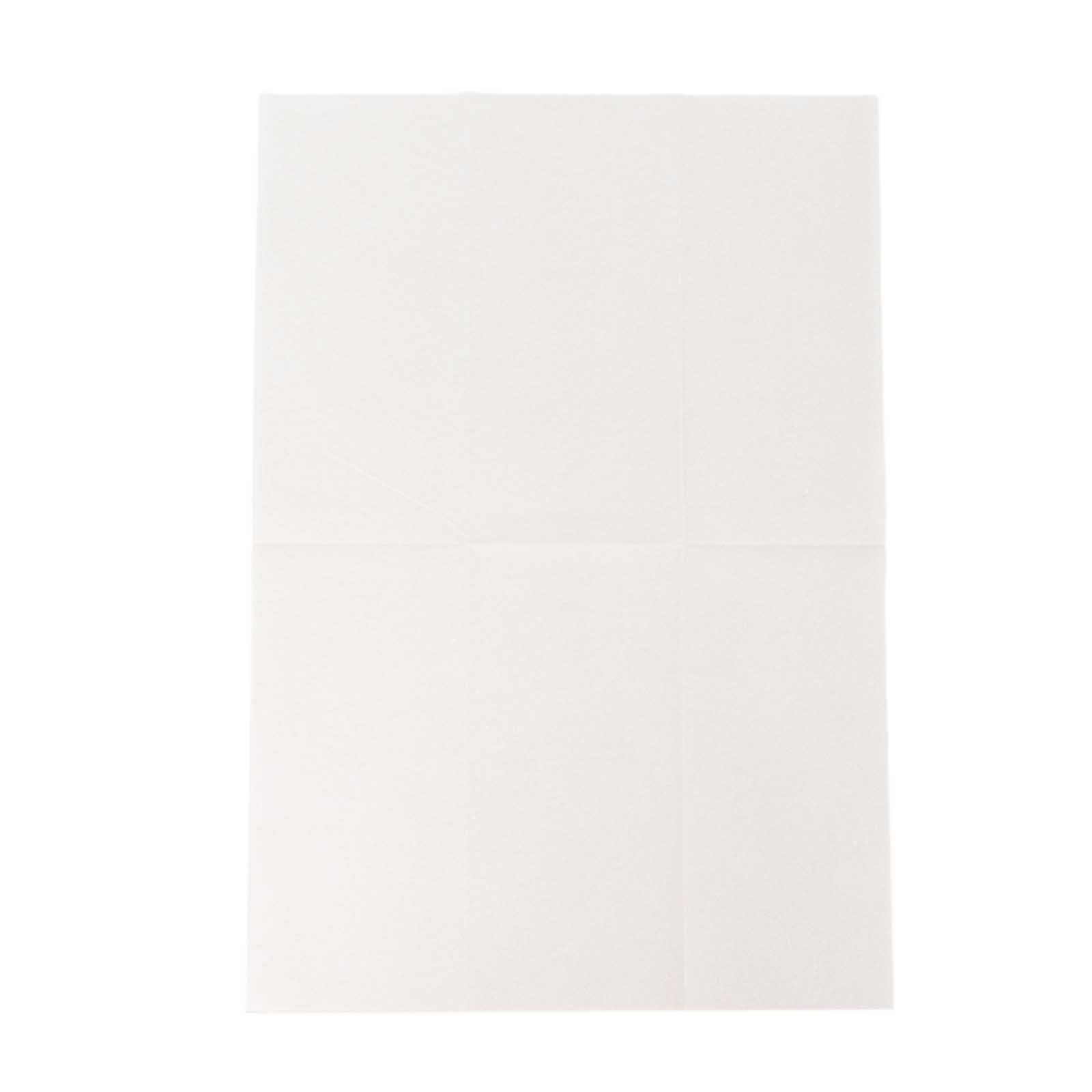 20-Pack Paper Linen-Like Napkins White - Disposable Hygienic Airlaid Guest Towels 8.5"x4"